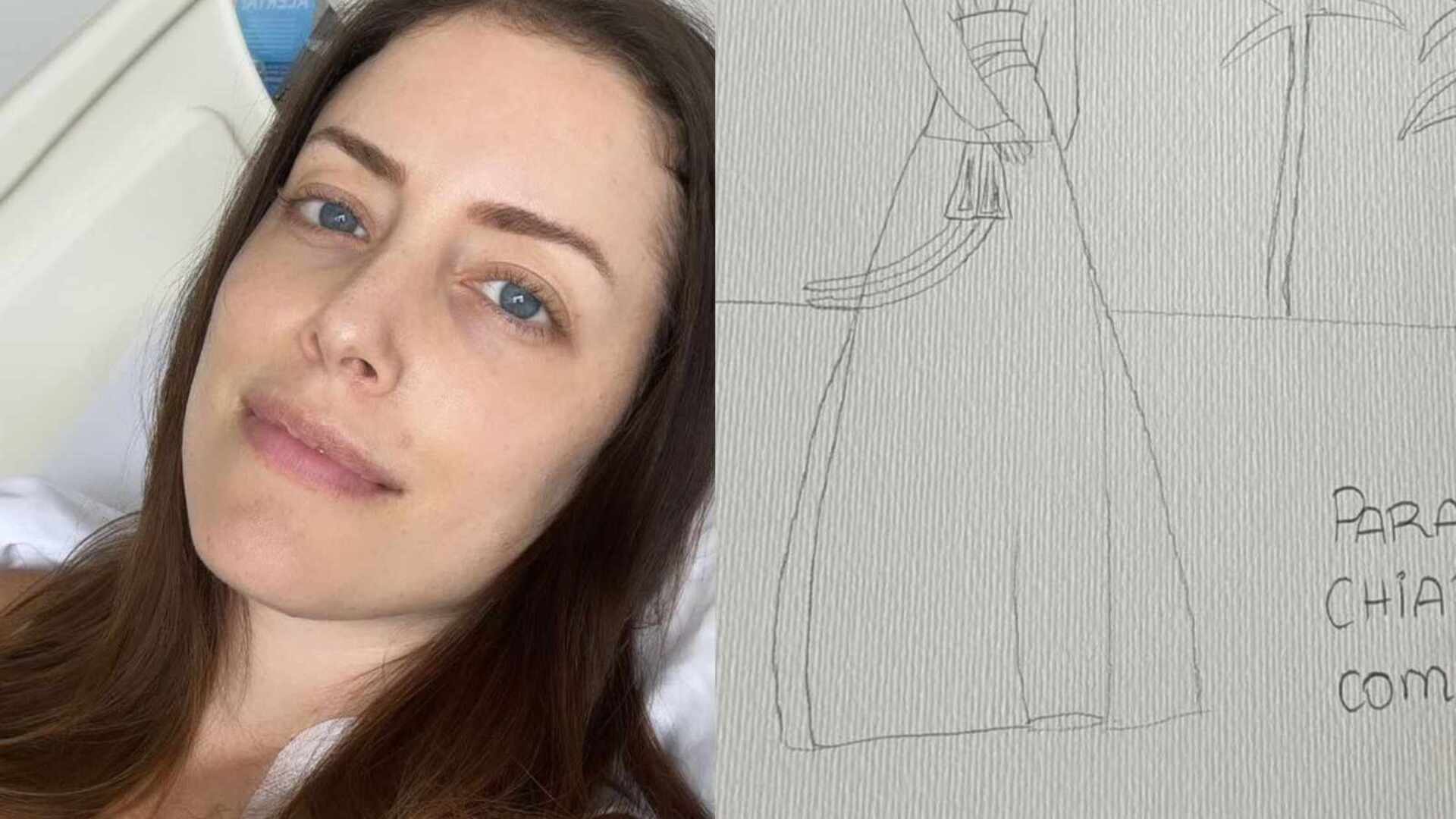 Internada, Fabiana Justus mostra presentes que faz para as filhas