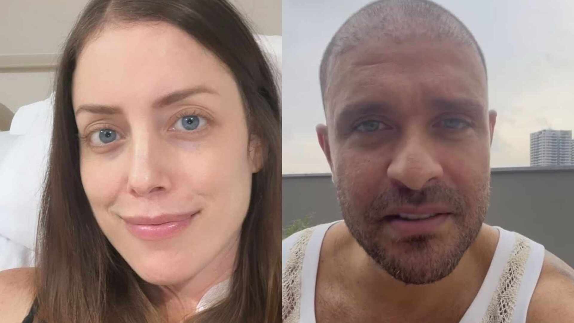 Fabiana Justus se emociona com recado de Diogo Nogueira