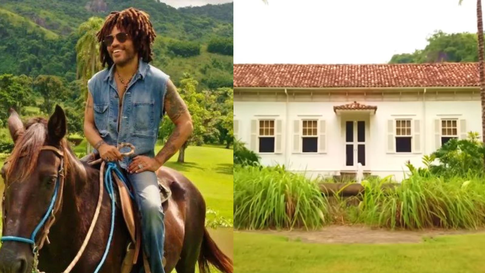 Fazenda luxuosa de Lenny Kravitz no RJ pode ser alugada; saiba valor da diária