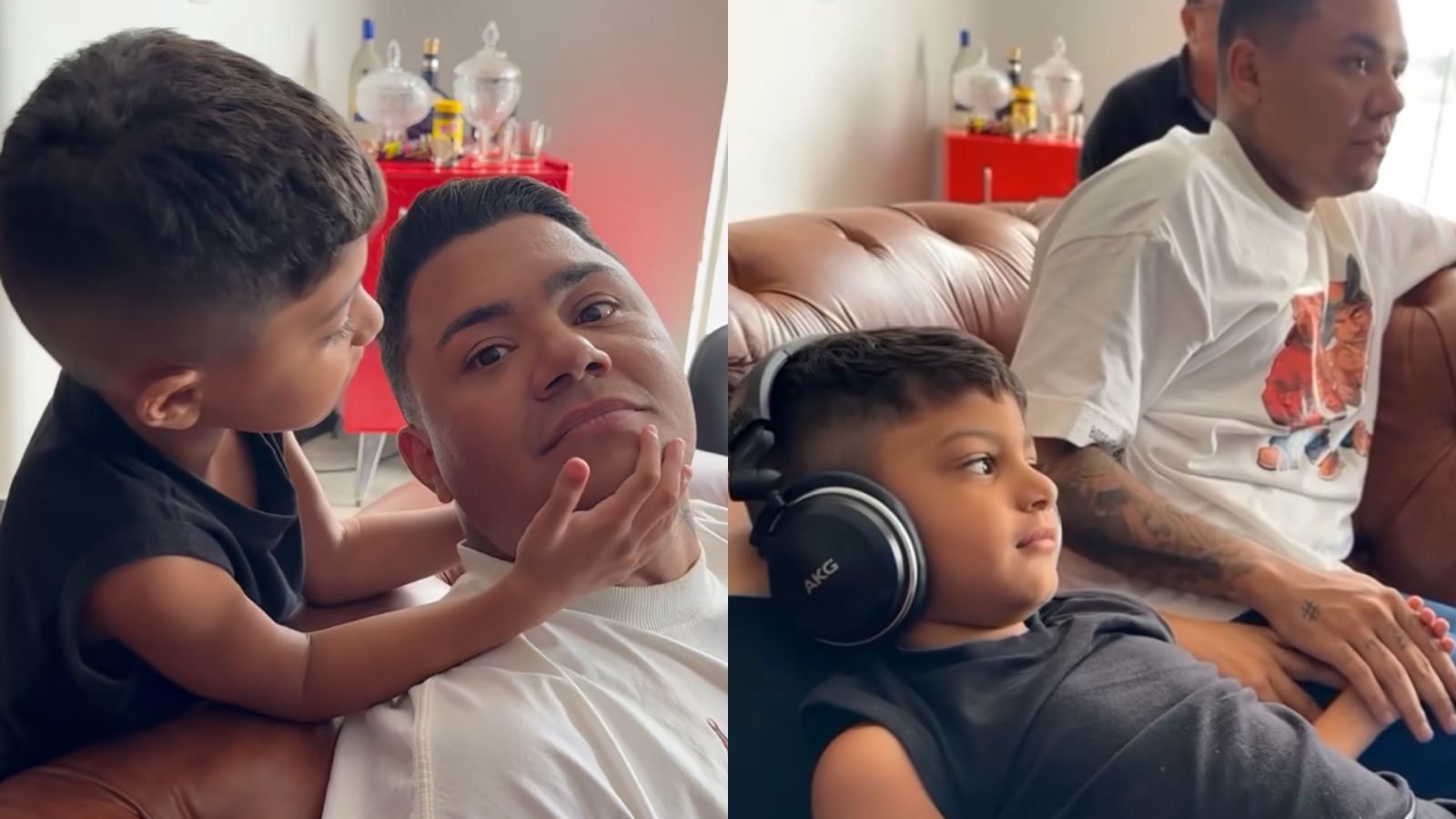 Felipe Araújo emociona ao falar sobre descoberta de autismo do filho: “É amor”