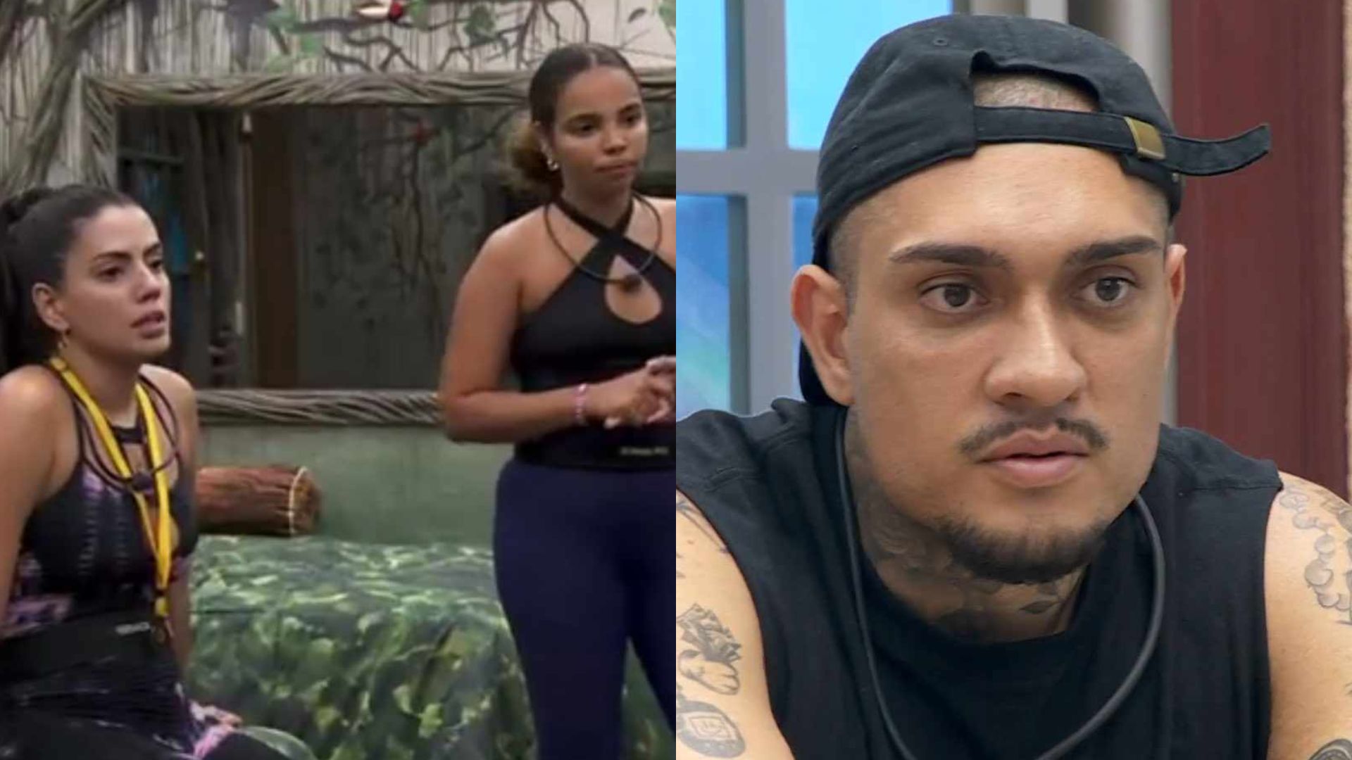 BBB 24: Fernanda e Pitel não confiam em Bin Laden: “Não é pra contar tudo”