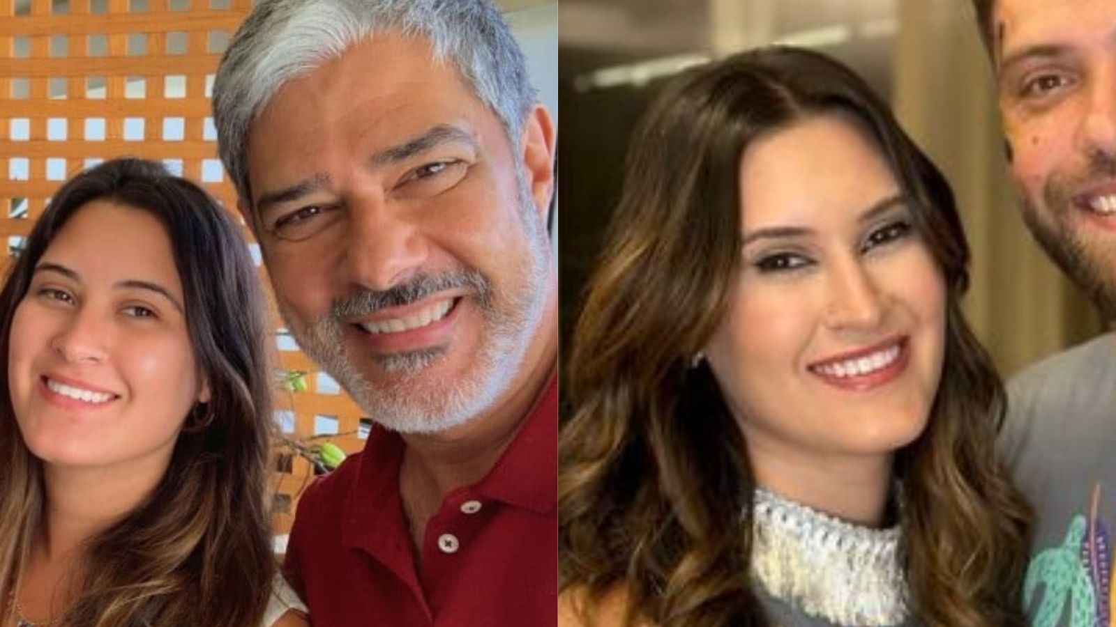 Filha de William Bonner e Fátima Bernardes faz rara aparição com o namorado