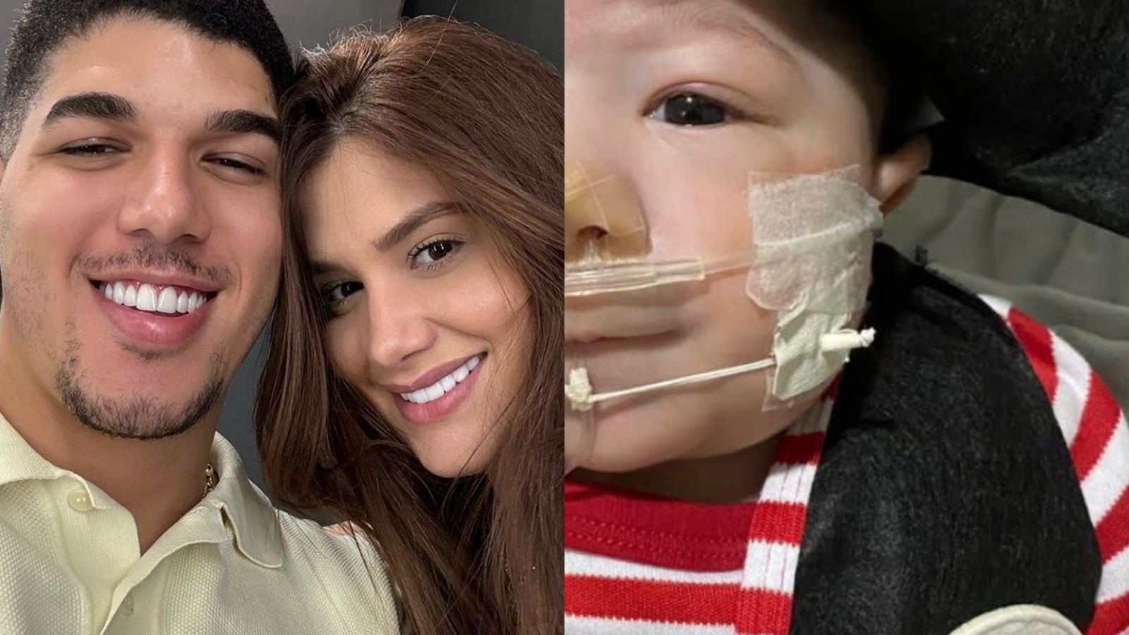 Esposa de Zé Vaqueiro se emociona ao ver o filho caçula fantasiado na UTI