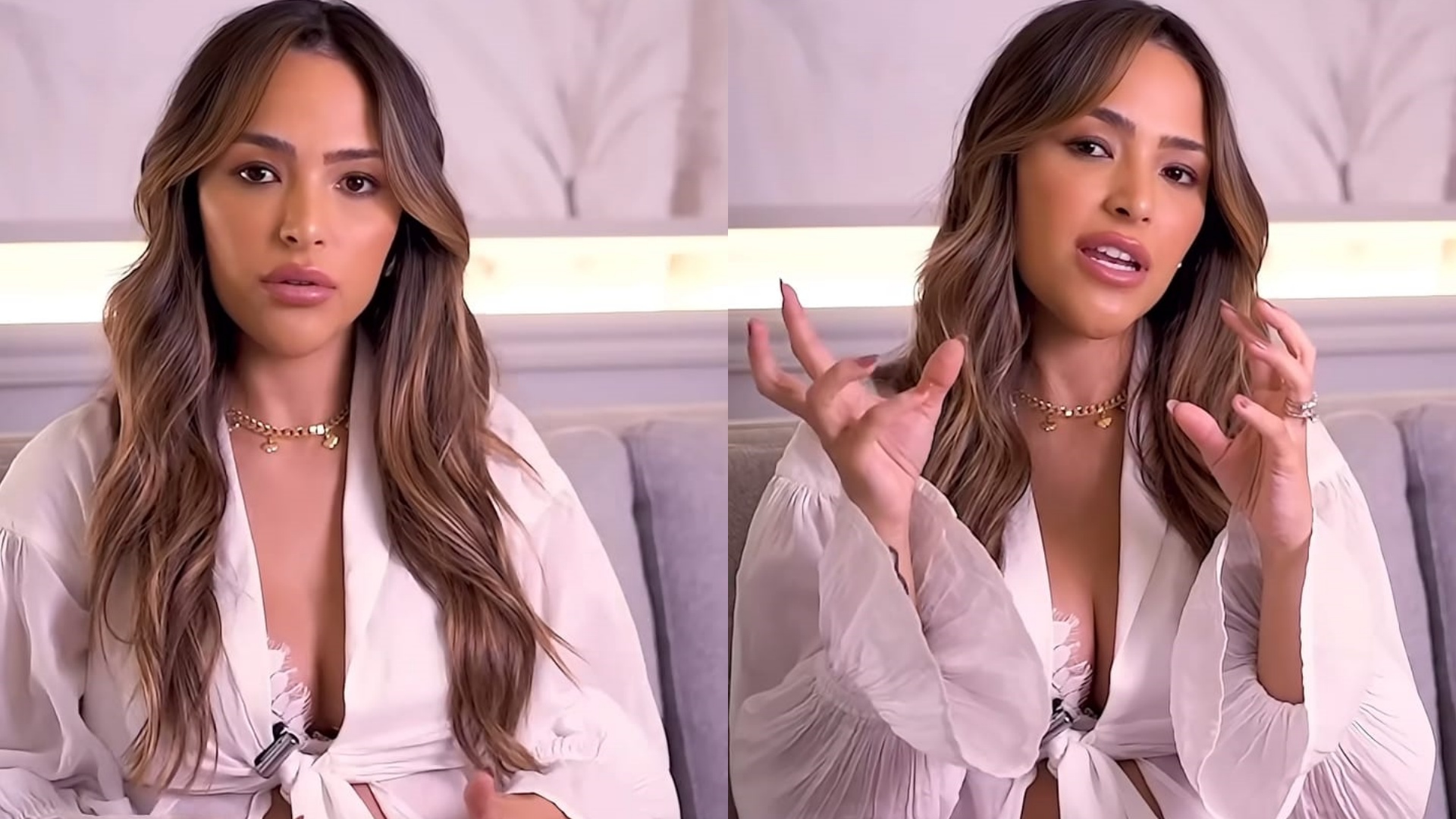 Gabi Luthai detalha perda de um dos filhos gêmeos: “Tive um sangramento”