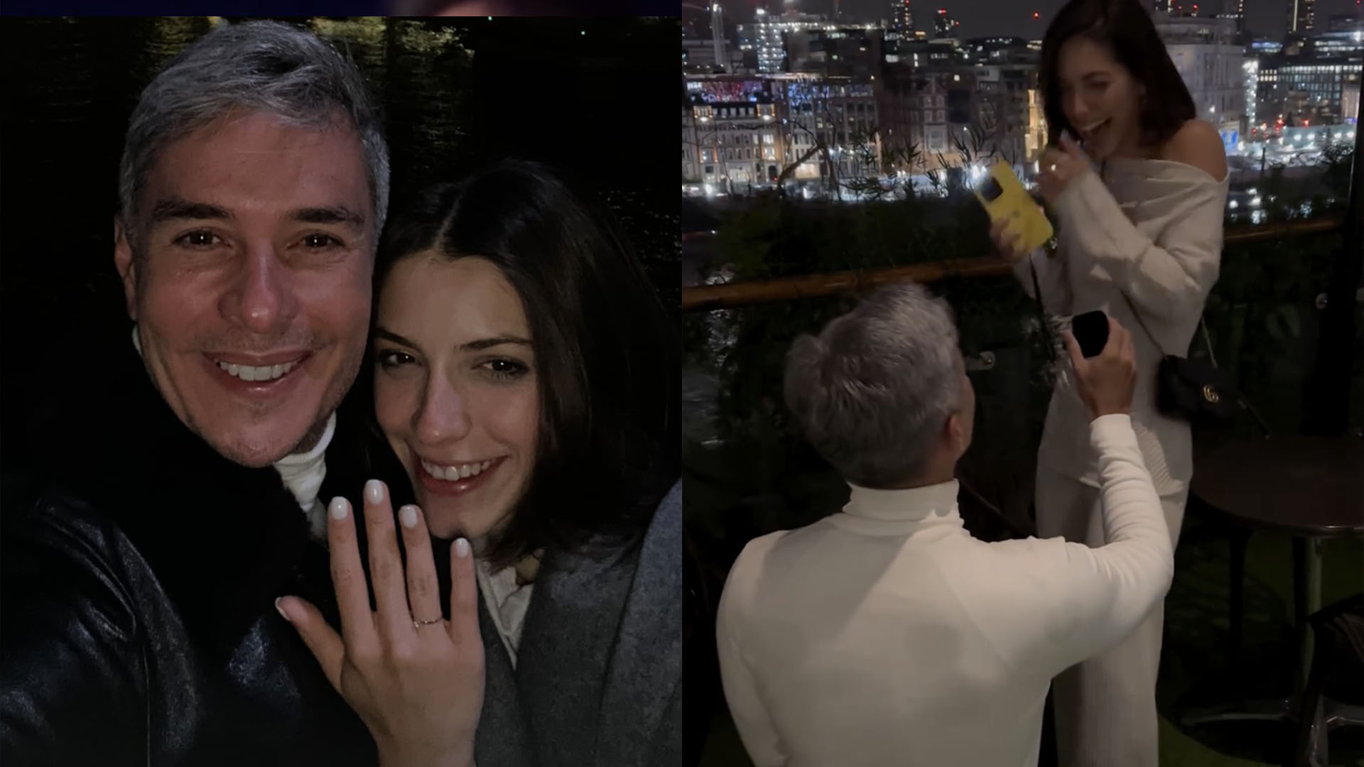 Ivan Moré pede a namorada em casamento durante viagem