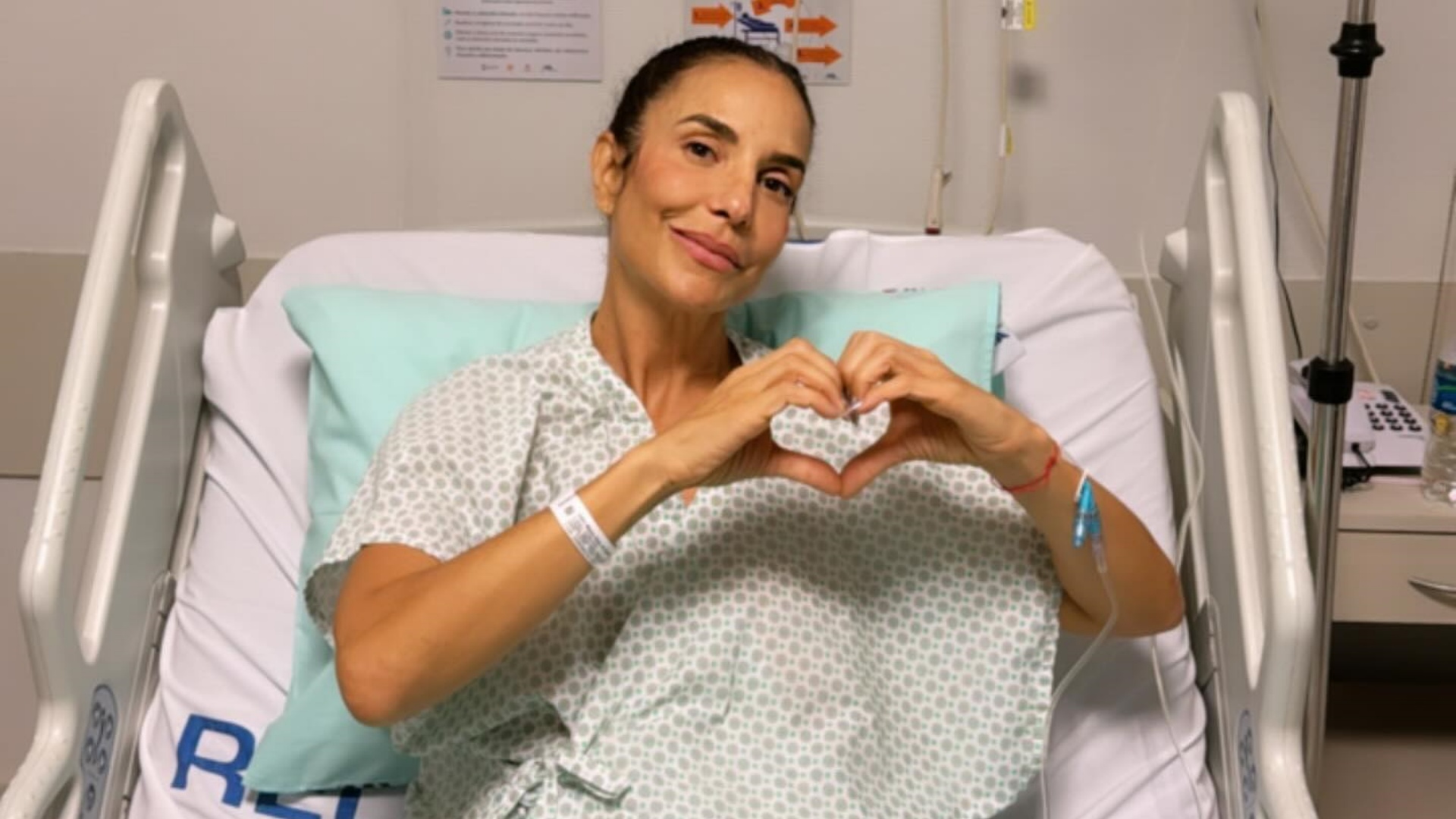 Ivete Sangalo revela diagnóstico após ser internada em hospital de Salvador