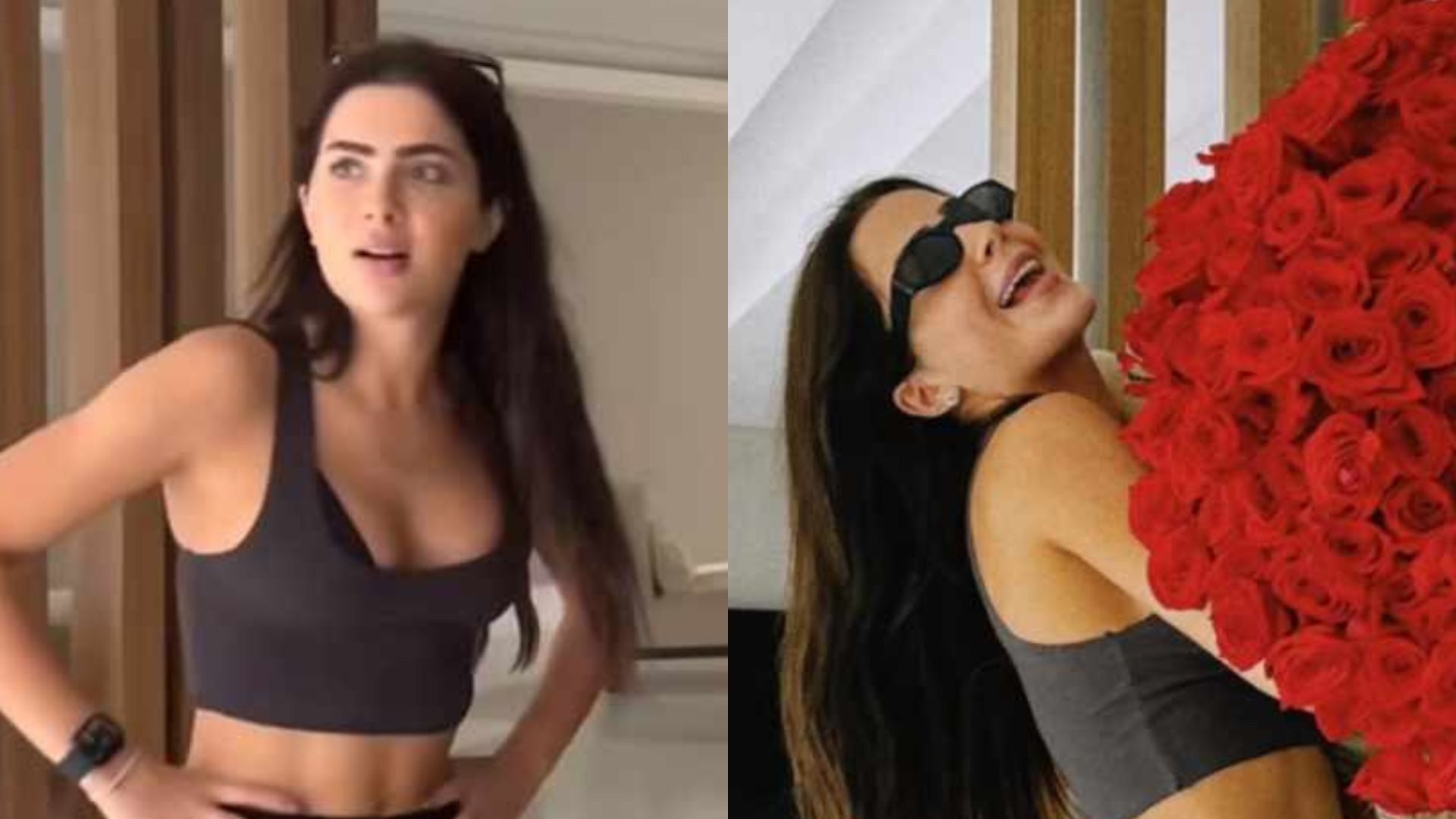 Jade Picon ganha buquê de rosas de admirador secreto: “Favor se identificar”