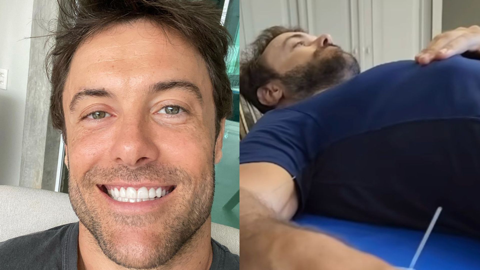 Kayky Brito mostra evolução após sessão de fisioterapia: ‘Venço no dia a dia’