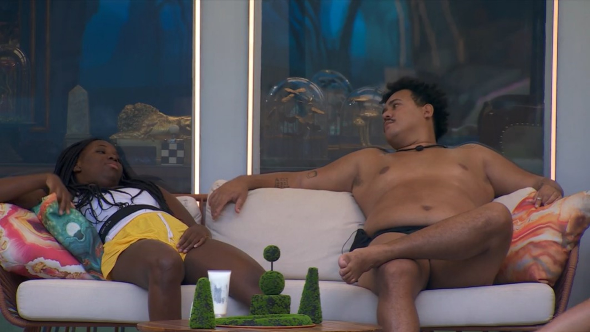 BBB 24: Leidy detona comentário de Davi antes da festa: “Meio machista”