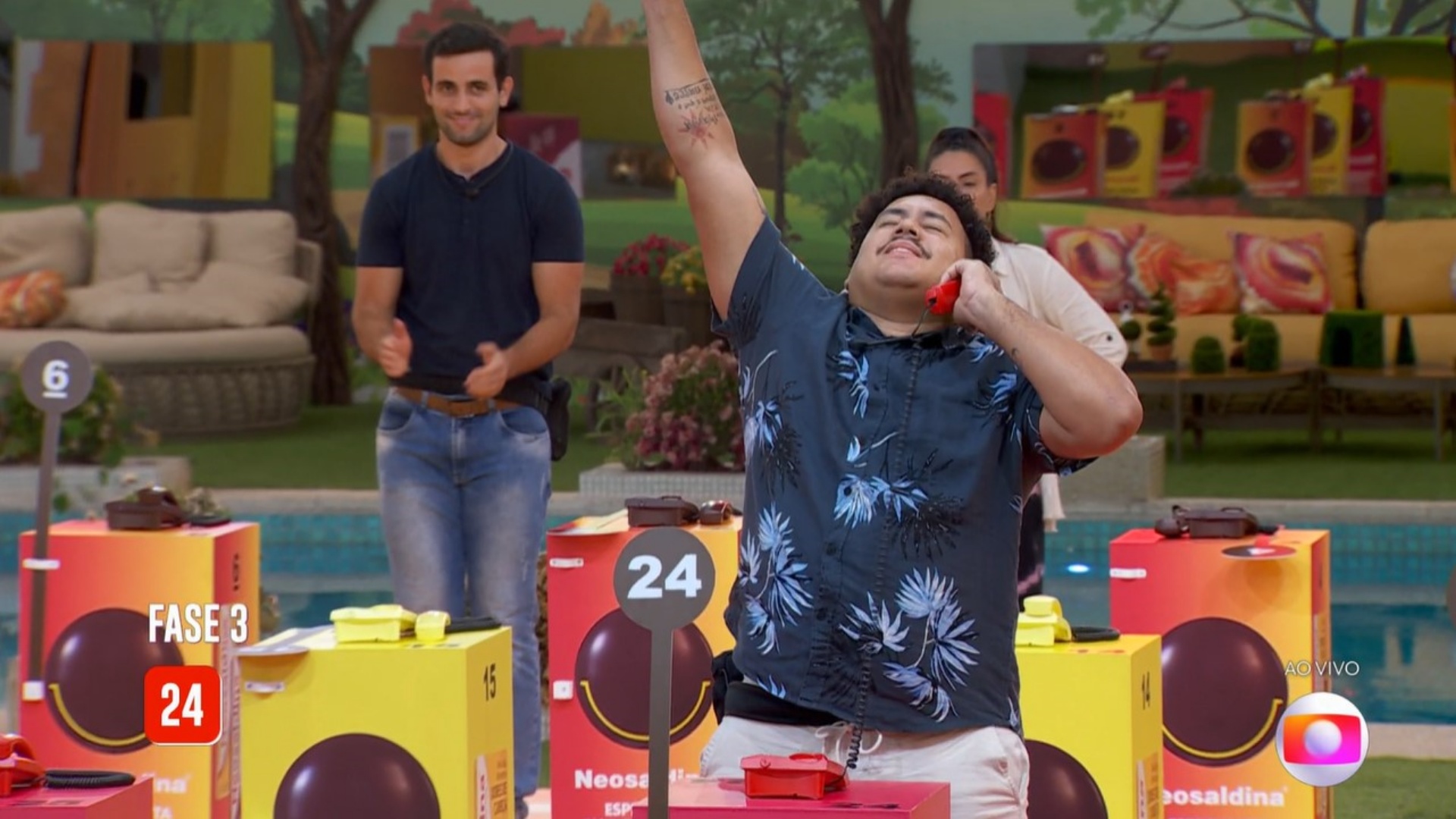BBB 24: Lucas Henrique vence Prova Bate e Volta e se livra do paredão