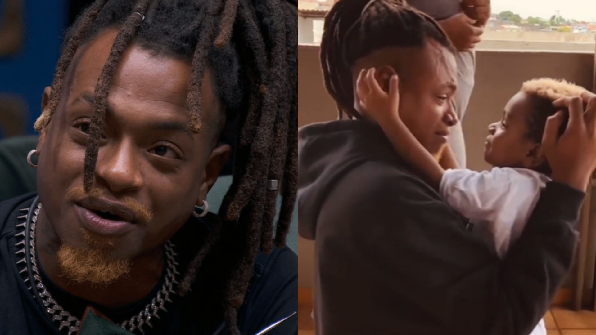 Fora do BBB 24, Luigi tem reencontro emocionante com o filho: ‘Saudade’