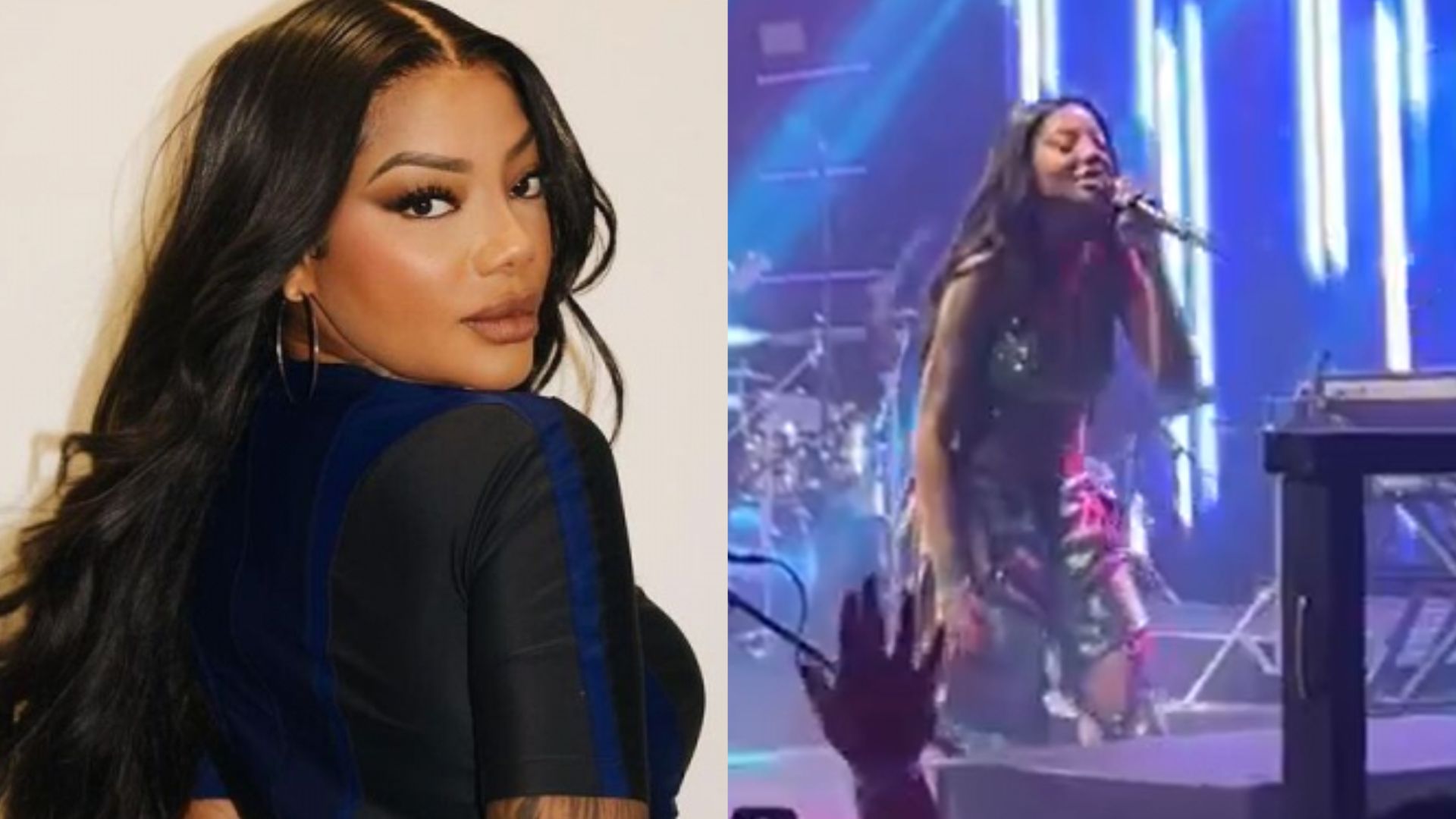 Fã joga bebida em Ludmilla durante show e atitude da cantora surpreende