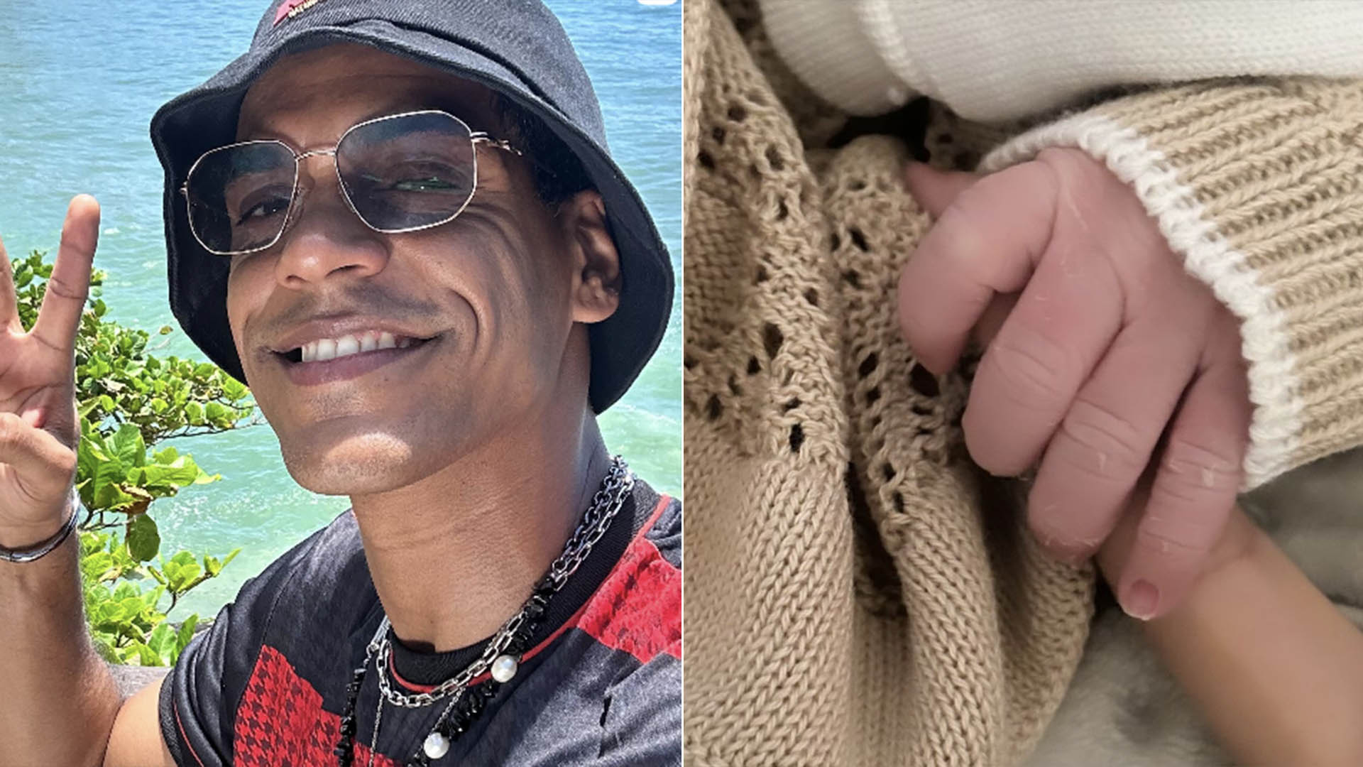 Nasce Joaquim, segundo filho do ator Marcello Melo Jr
