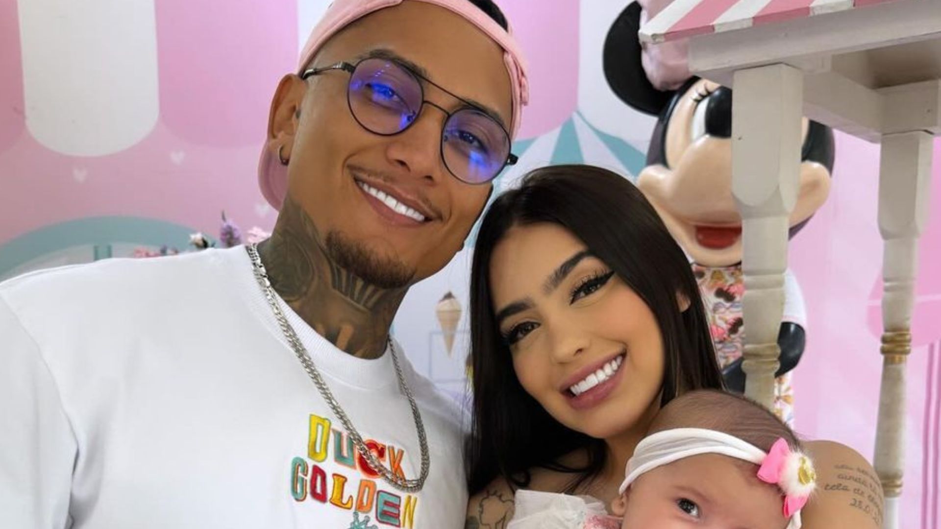 MC Mirella e Dynho Alves celebram segundo mesversário de sua filha, Serena