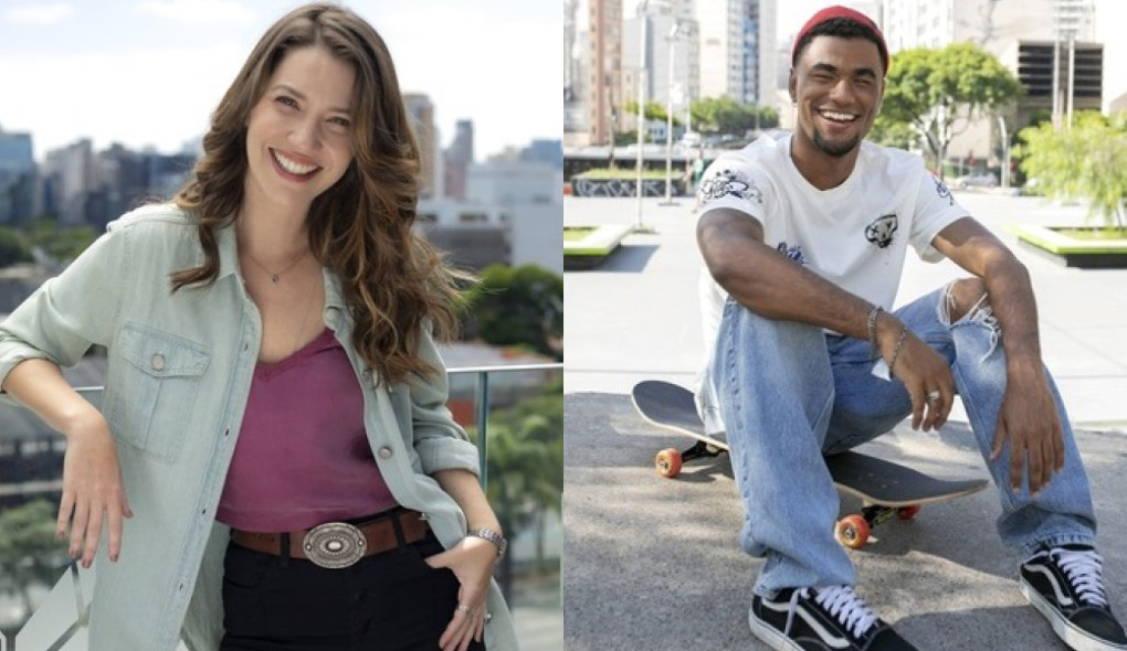 Nathalia Dill e Isacque Lopes relembram a vida real com seus personagens em Família é Tudo