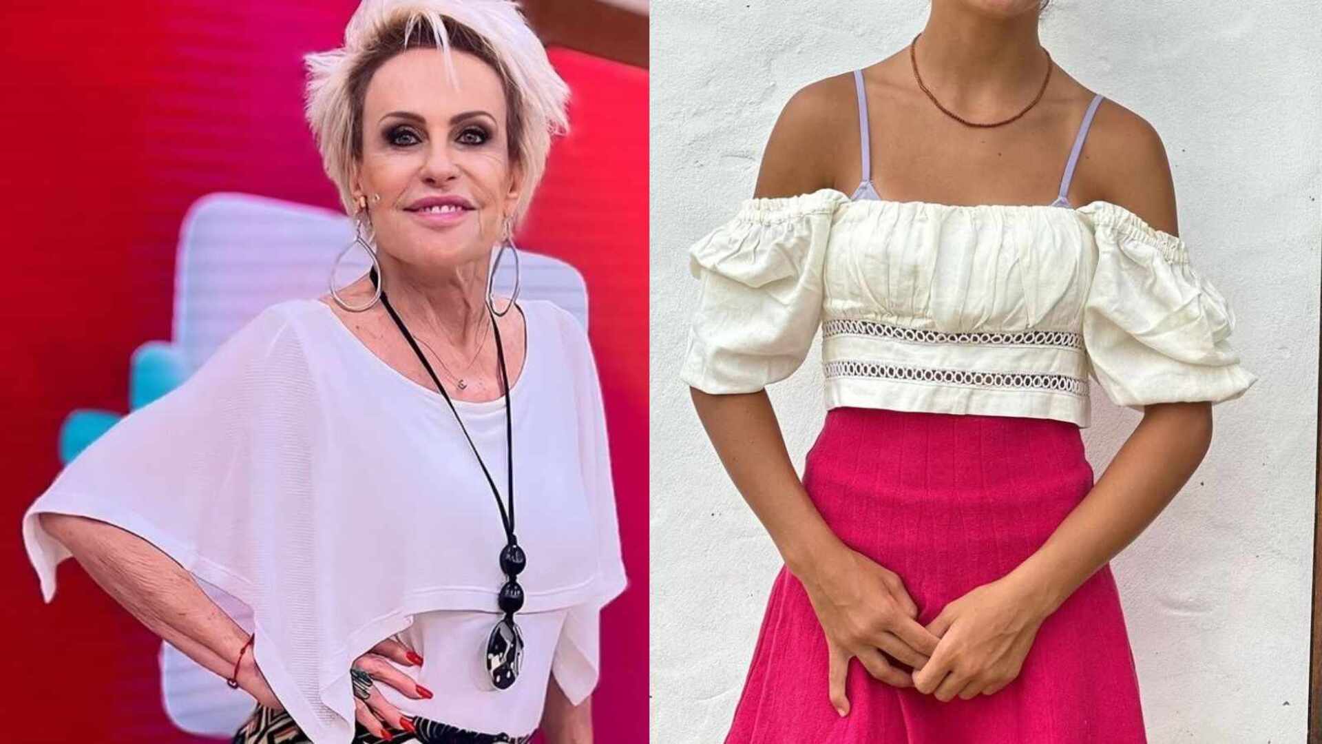 Parece? Neta de Ana Maria Braga chama a atenção com semelhança com avó