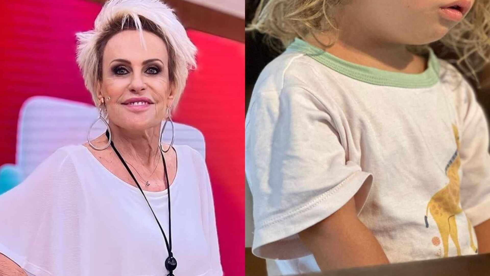 Neto de Ana Maria Braga dá show de fofura em rara aparição