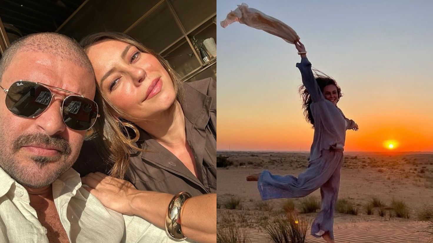 Paolla OIiveira abre álbum de fotos de viagem a Dubai com Diogo Nogueira