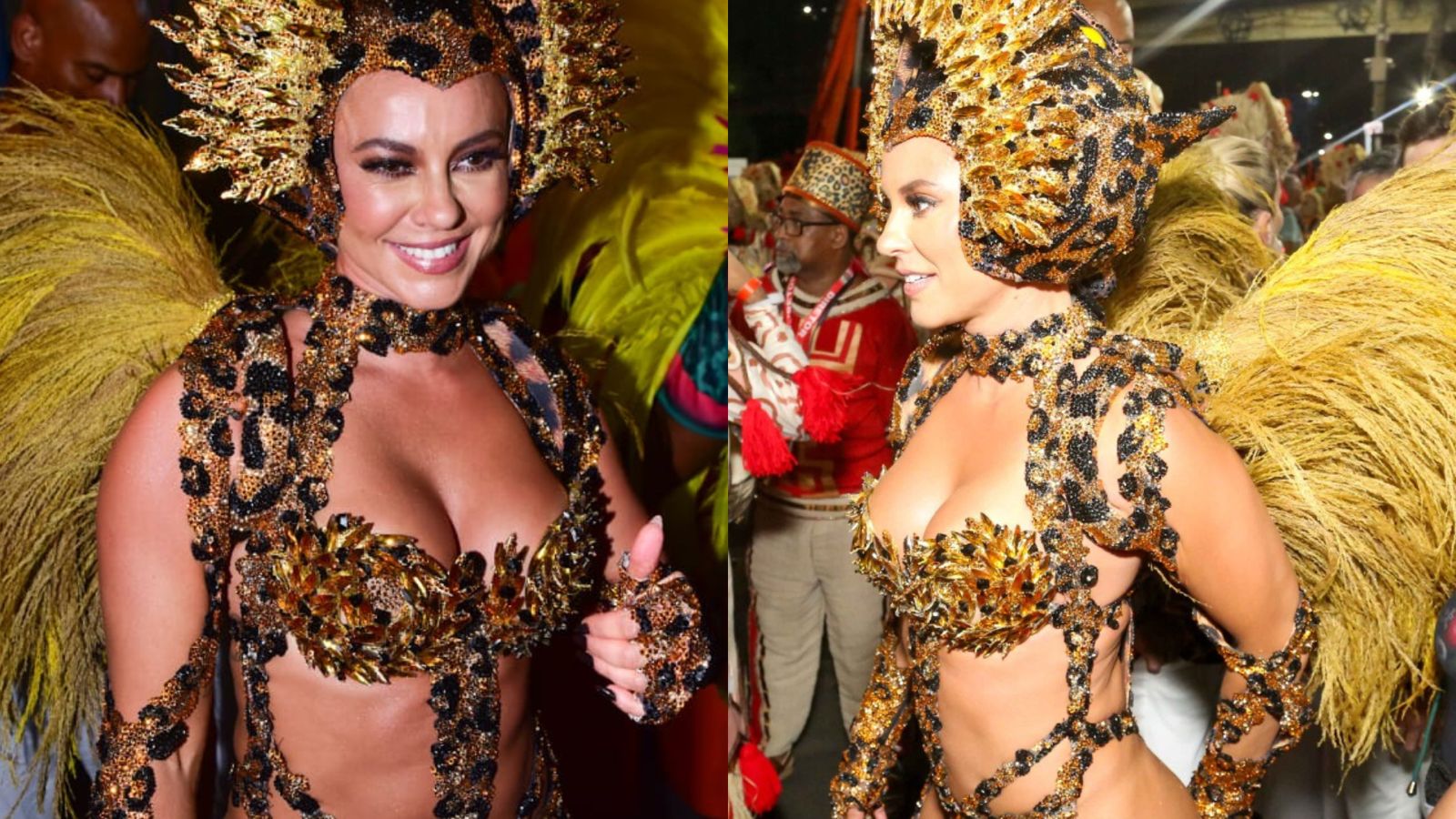 Paolla Oliveira rouba a cena ao se transformar em desfile: “Sou mulher-onça”