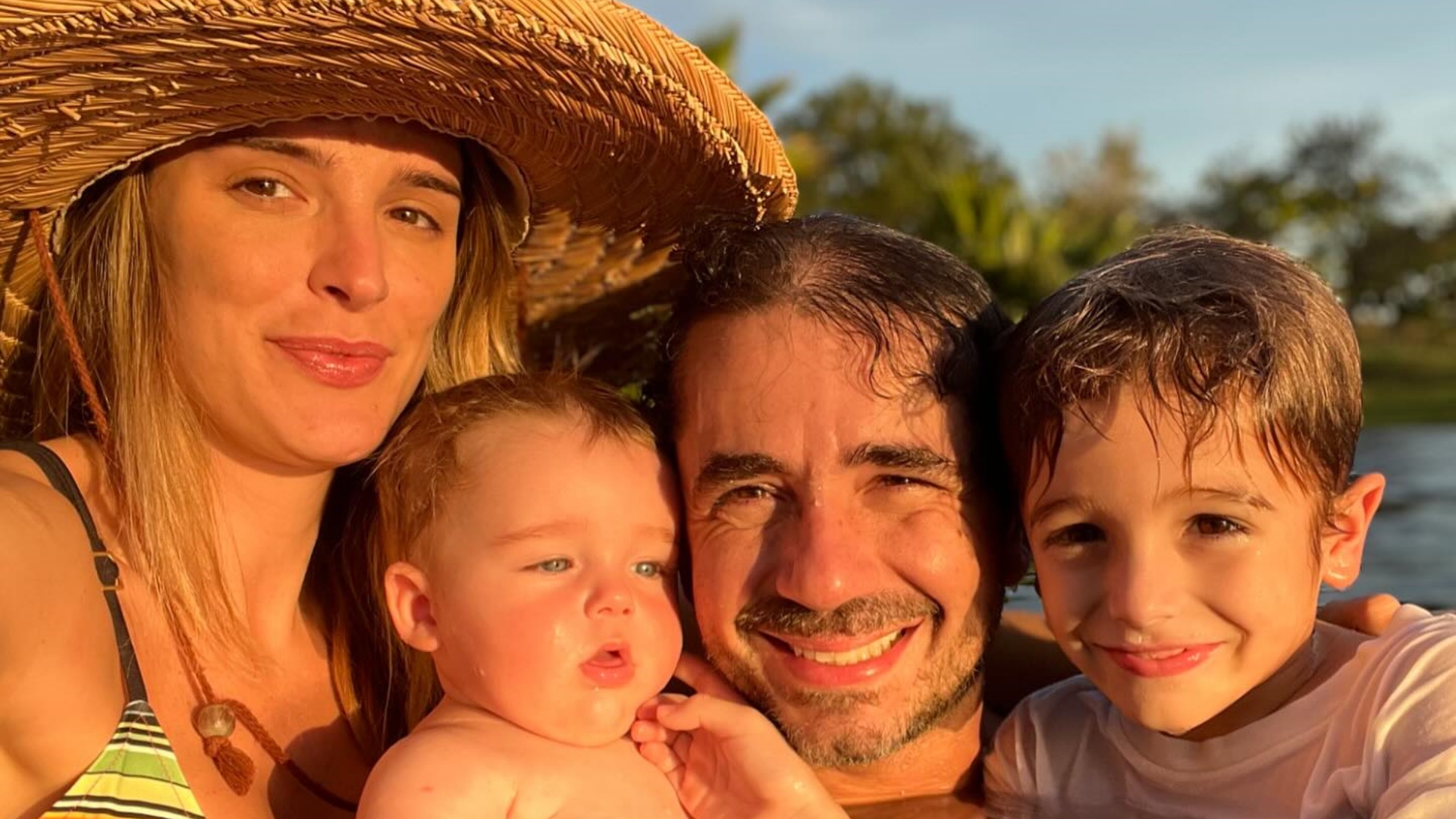 Rafa Brites presta bela homenagem no aniversário de Felipe Andreoli