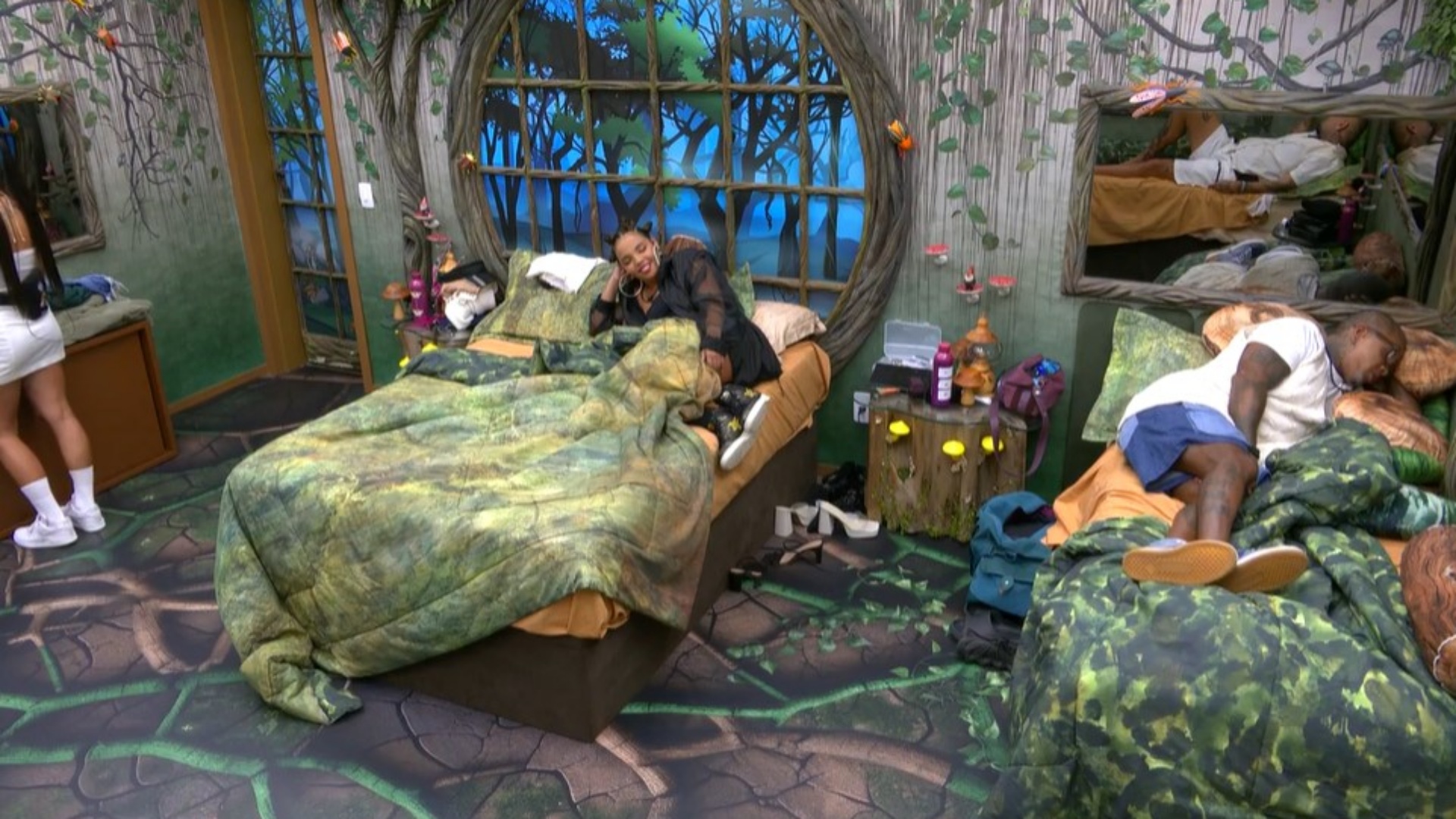 BBB24: Rodriguinho reclama de festa: “Se não fosse obrigado, tava dormindo”
