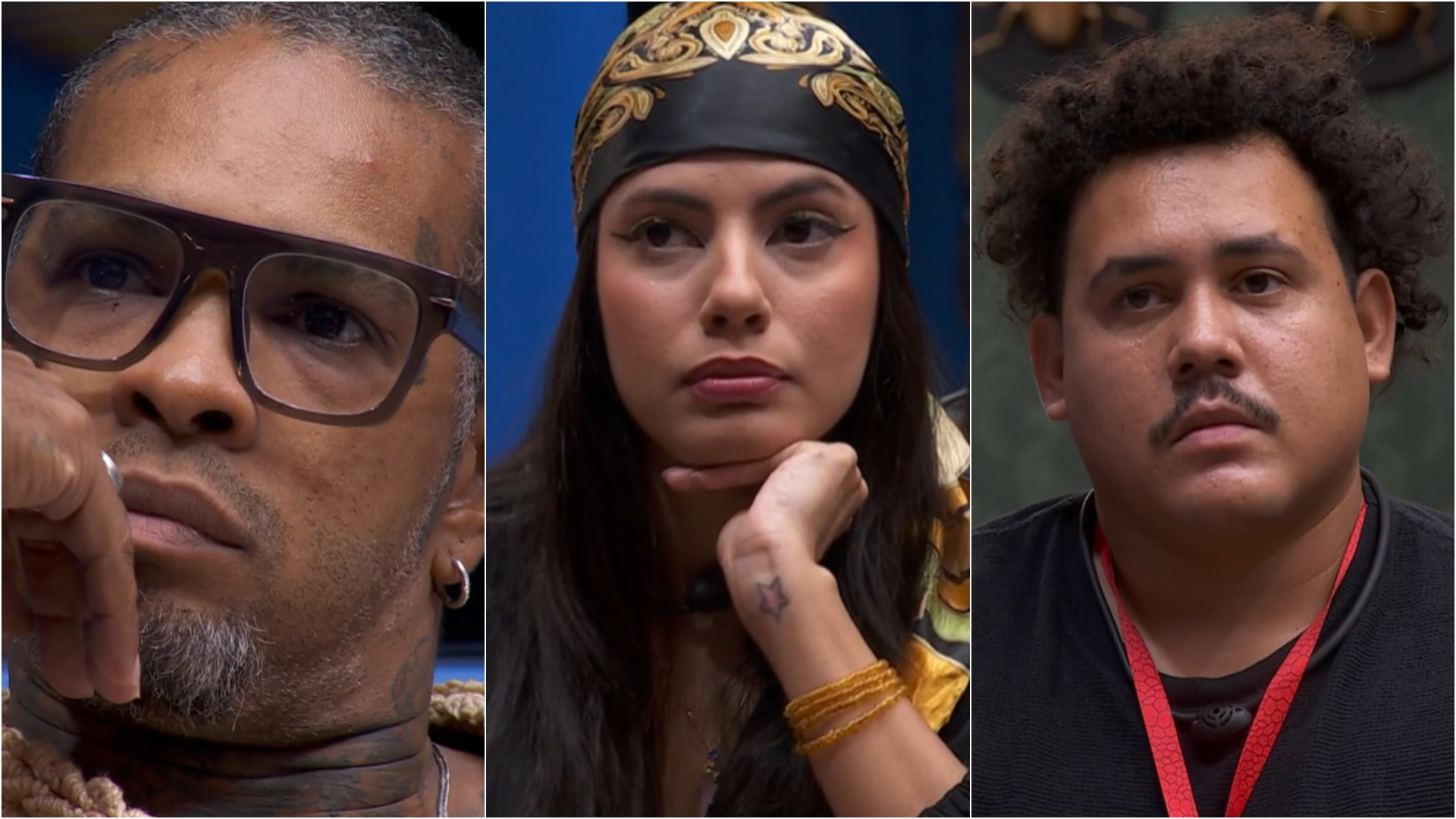 BBB 24: Rodriguinho, Fernanda e Lucas Henrique disputam o décimo paredão