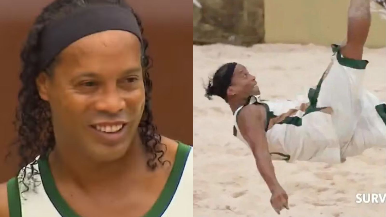 Ronaldinho Gaúcho surpreende ao participar do reality ‘No Limite’ na Turquia