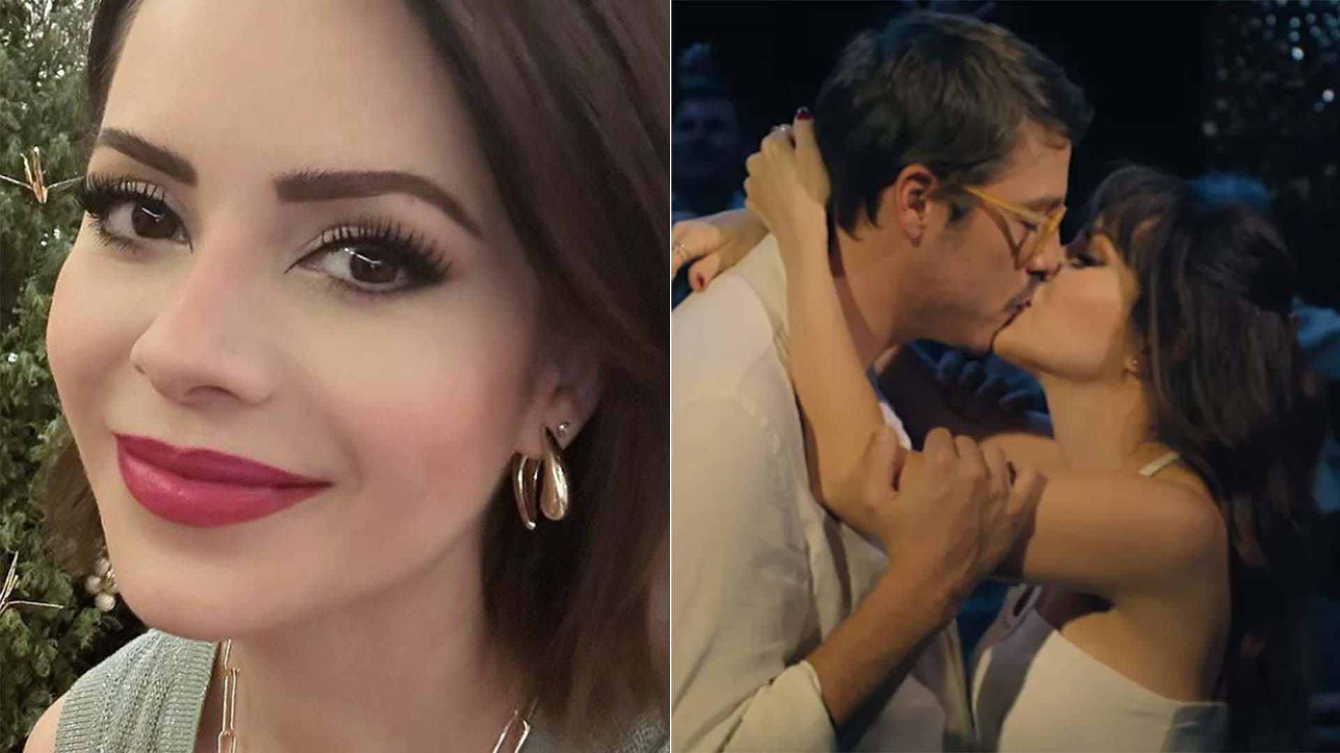 Sandy dá beijo técnico em Fábio Porchat e os fãs reagem
