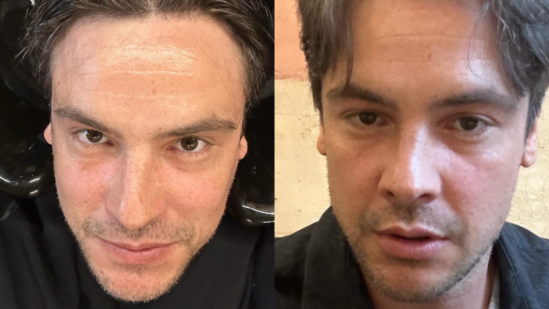 Sergio Guizé muda o visual e surge com os fios grisalhos: “Ficou lindo”