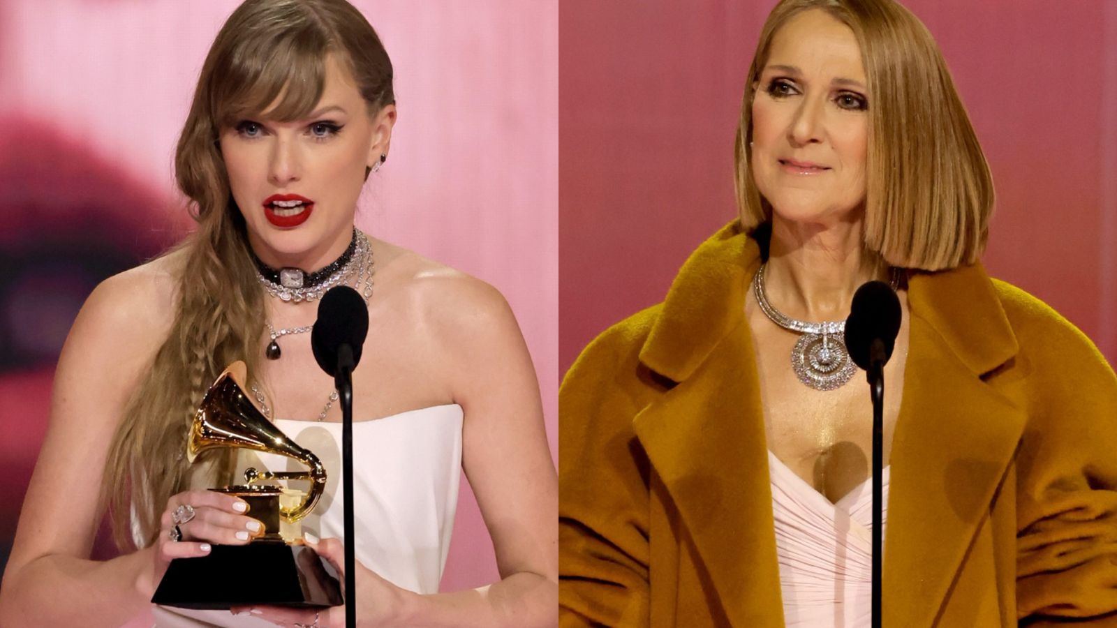 Taylor Swift é acusada de ‘esnobar’ Céline Dion em rara aparição: ‘Insensível’