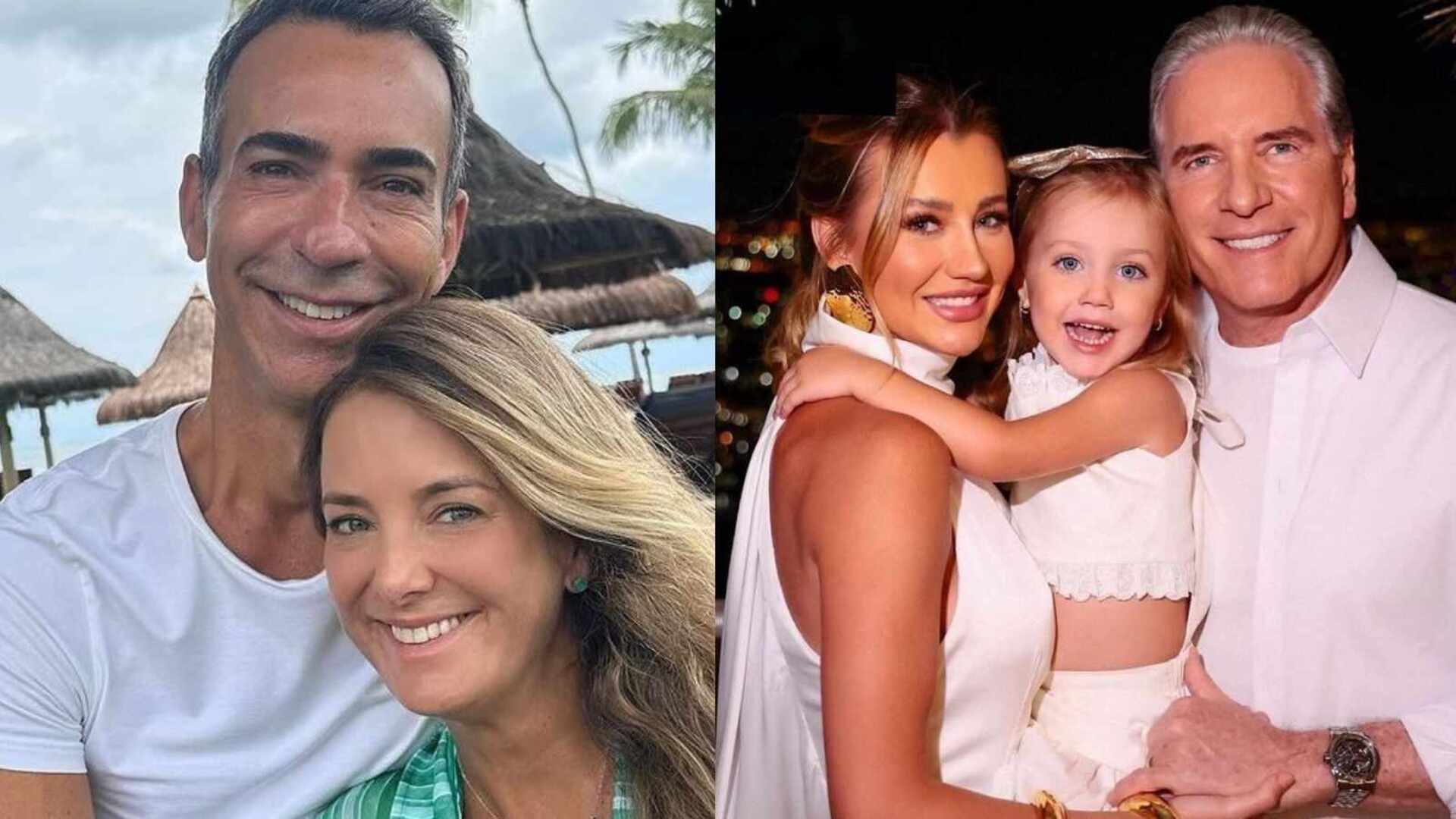 Ticiane Pinheiro mostra sua filha com a herdeira caçula de Roberto Justus