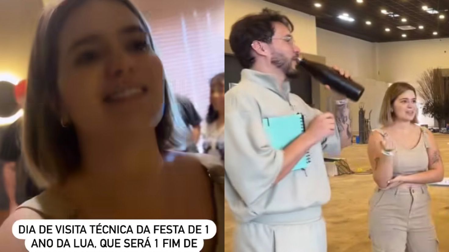 Viih Tube visita resort onde será comemoração de 1 ano da filha, Lua