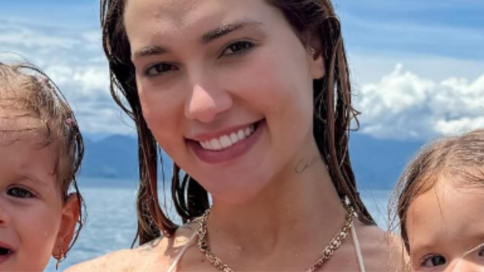 Grávida, Virginia Fonseca compartilha clique ao lado das filhas