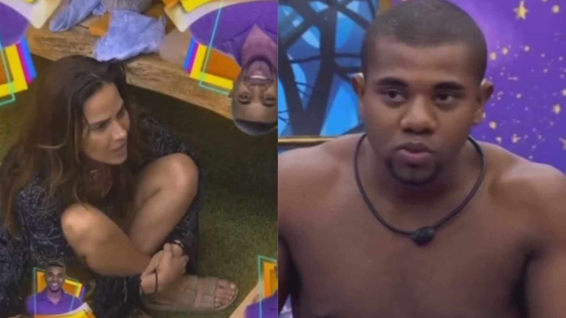 BBB 24: Produção não perdoa e ironiza relação de Wanessa e Davi