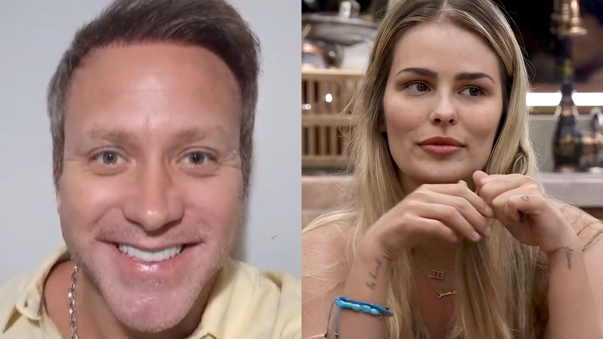 BBB 24: Sérgio Hondjakoff recorda namoro com Yasmin Brunet: ‘Admiração’