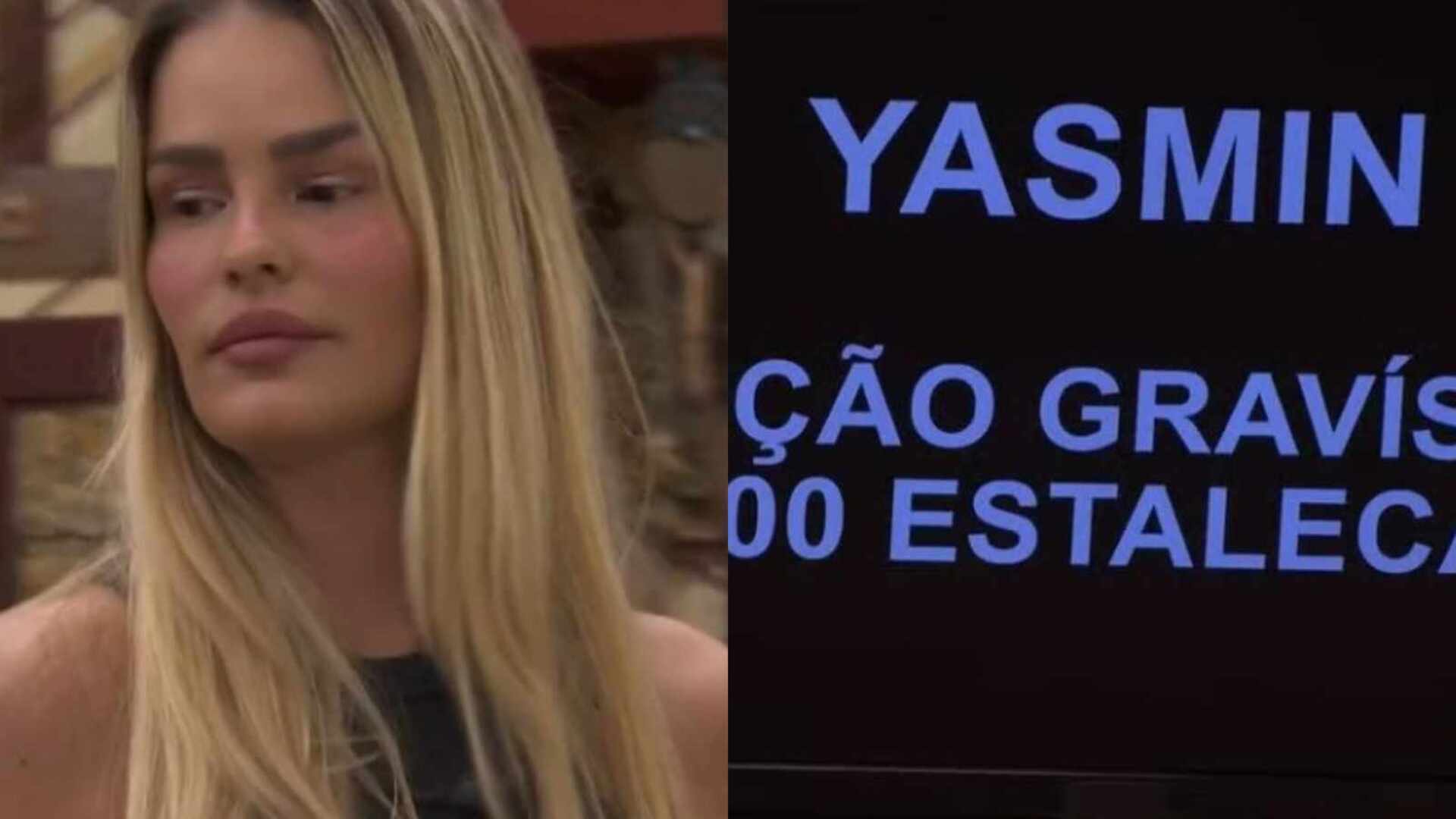BBB 24: Yasmin comete infração gravíssima e toma punições