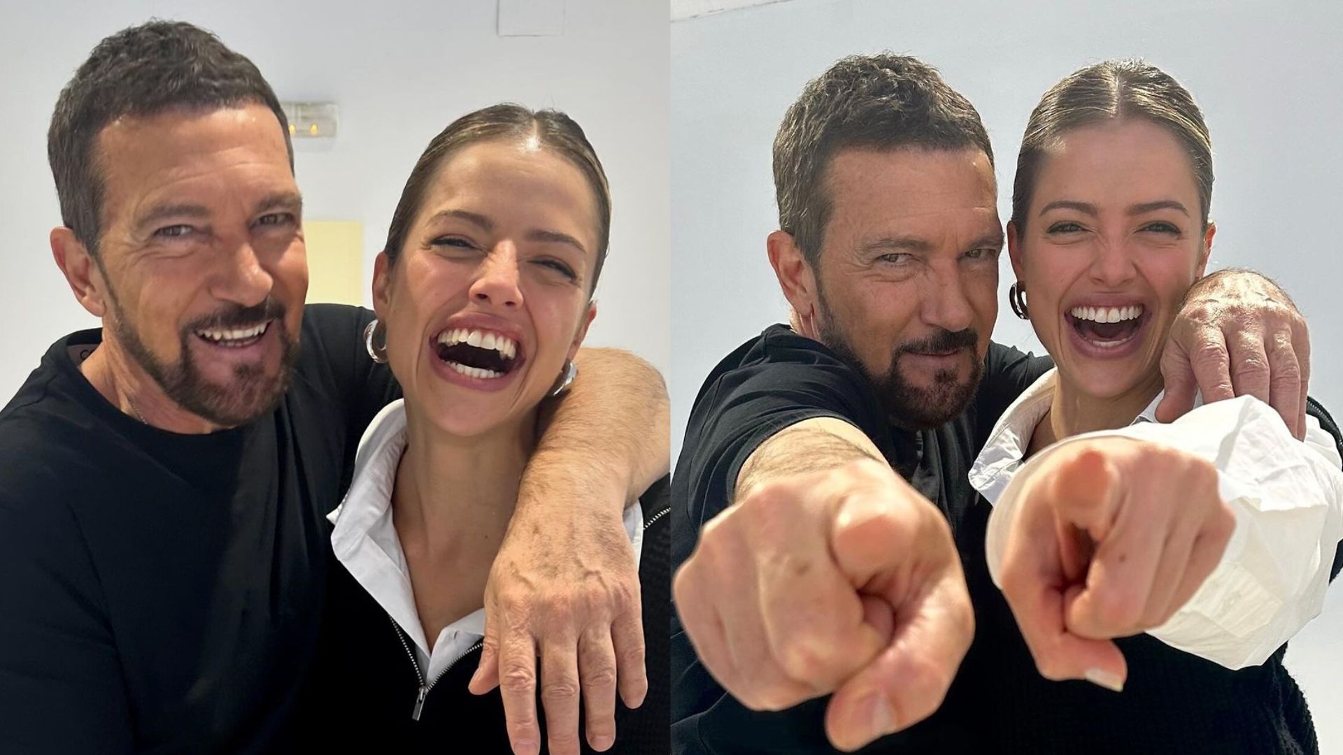 Agatha Moreira elogia carisma de Antonio Banderas: ‘Sempre alegre’