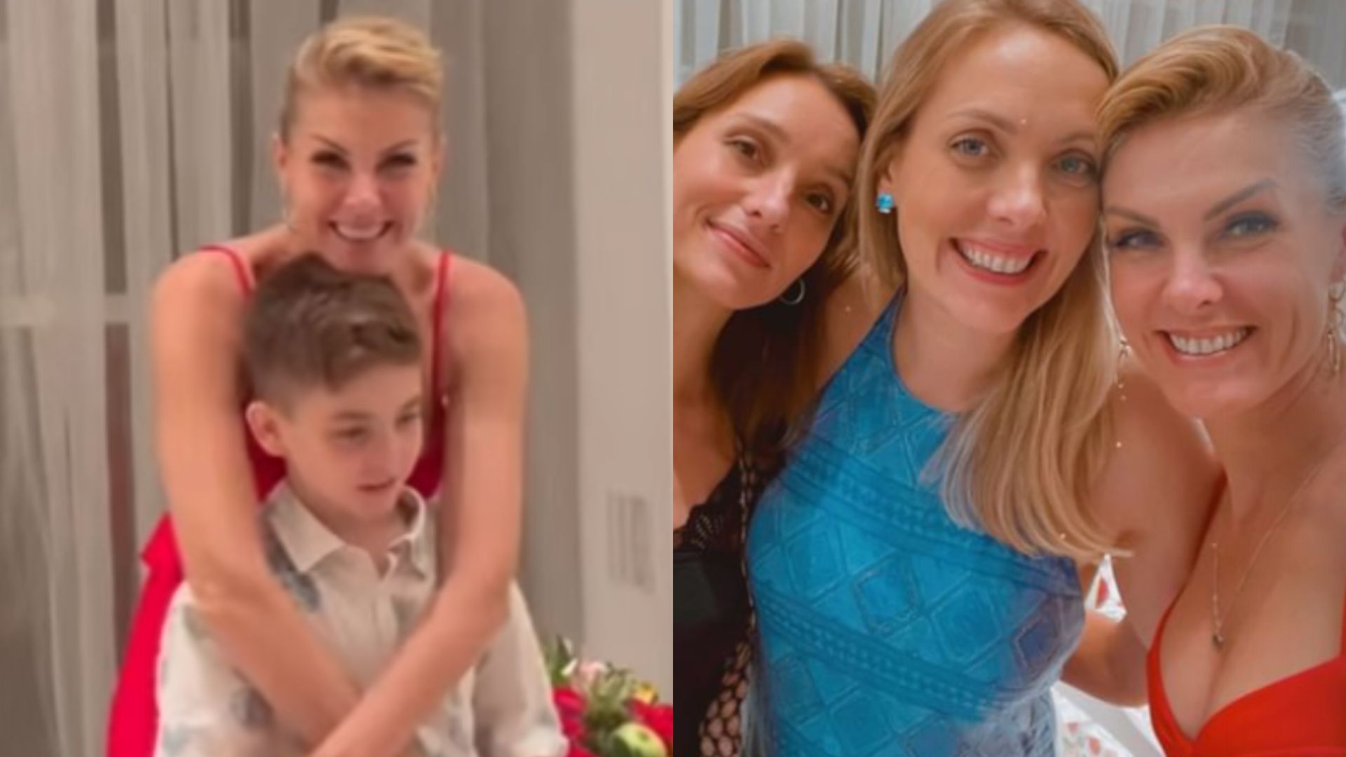 Ana Hickmann mostra registros de seu aniversário ao lado da família