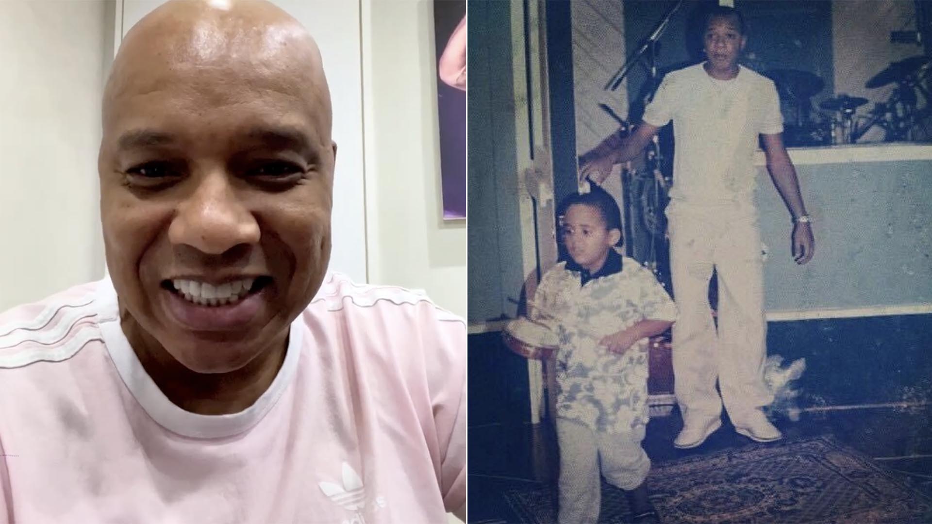 Filho de Anderson Leonardo faz homenagem para o pai: ‘Amar’