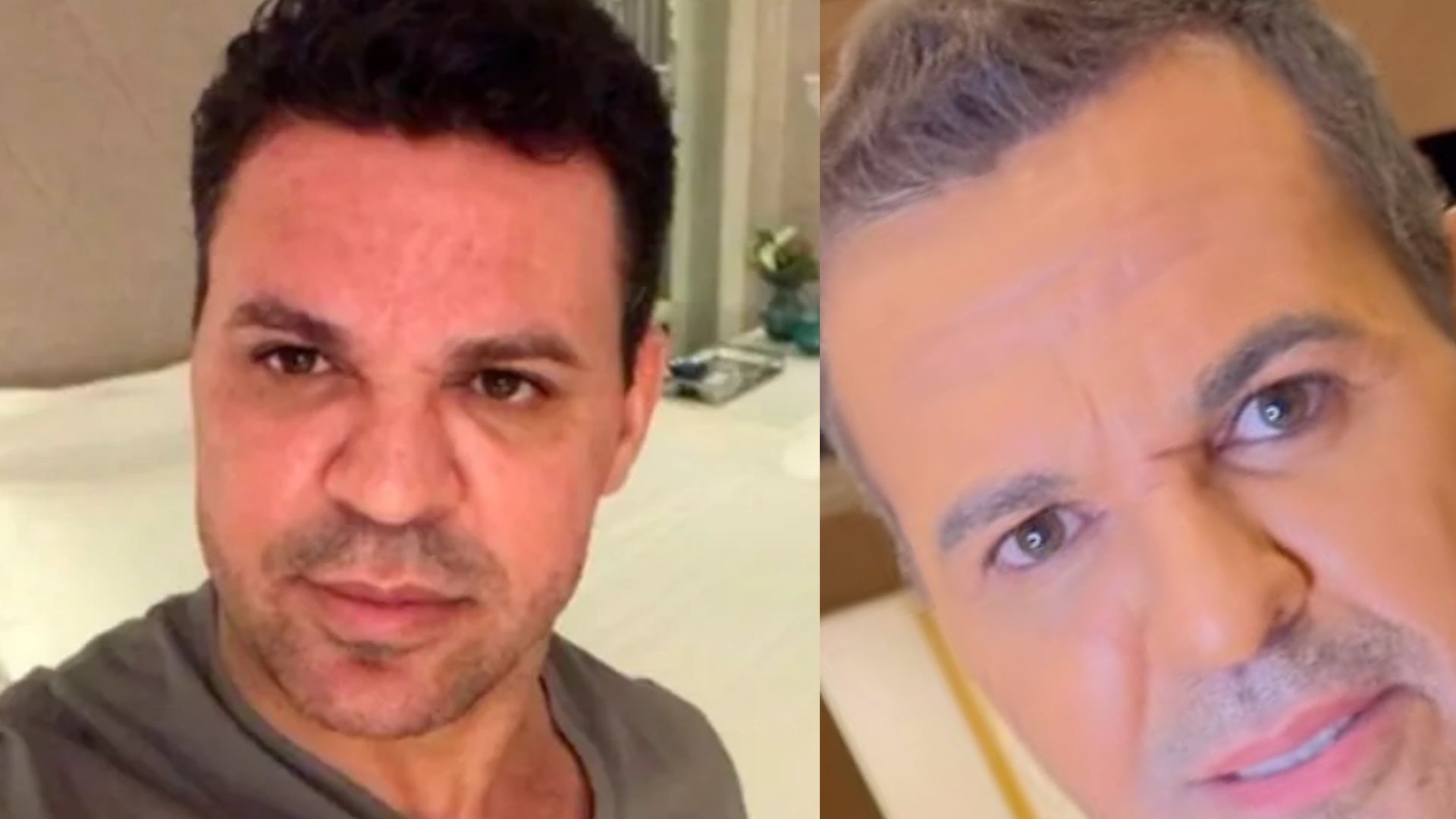 Eduardo Costa surge mais magro e choca fãs: “O que aconteceu?”