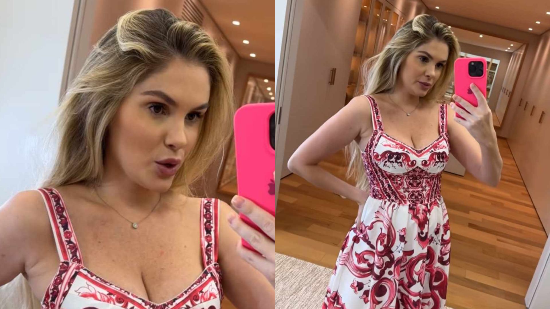 Bárbara Evans celebra perda de medidas após gravidez de gêmeos: “Primeira vez”