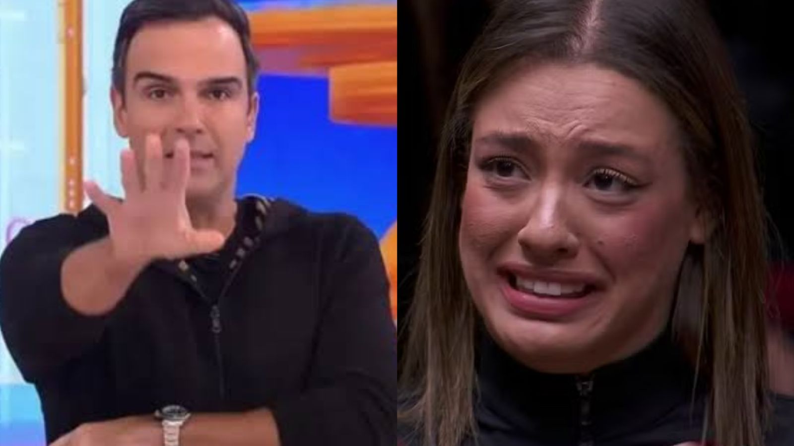 BBB 24: Beatriz cai no choro ao vivo com comentário de Tadeu Schmidt: ‘Demais’