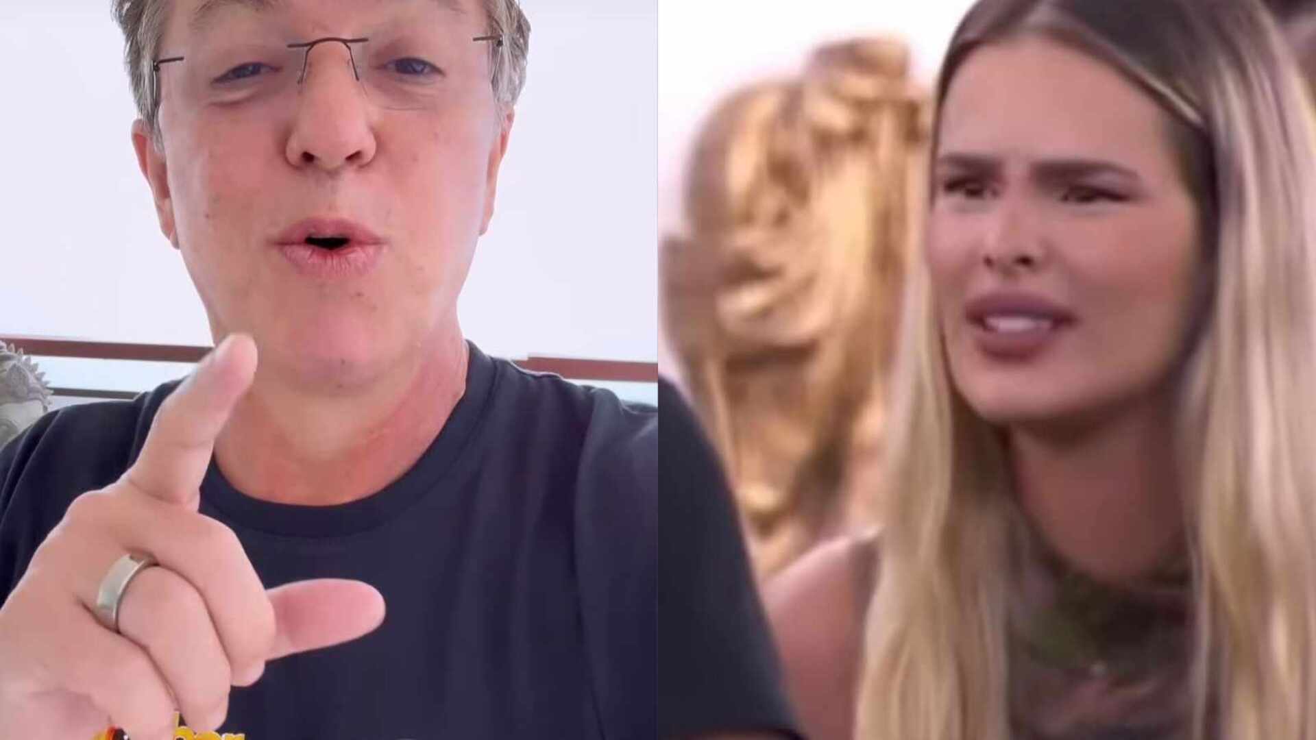 BBB 24: Boninho curte post e deixa escapar opinião sobre Leidy e Yasmin
