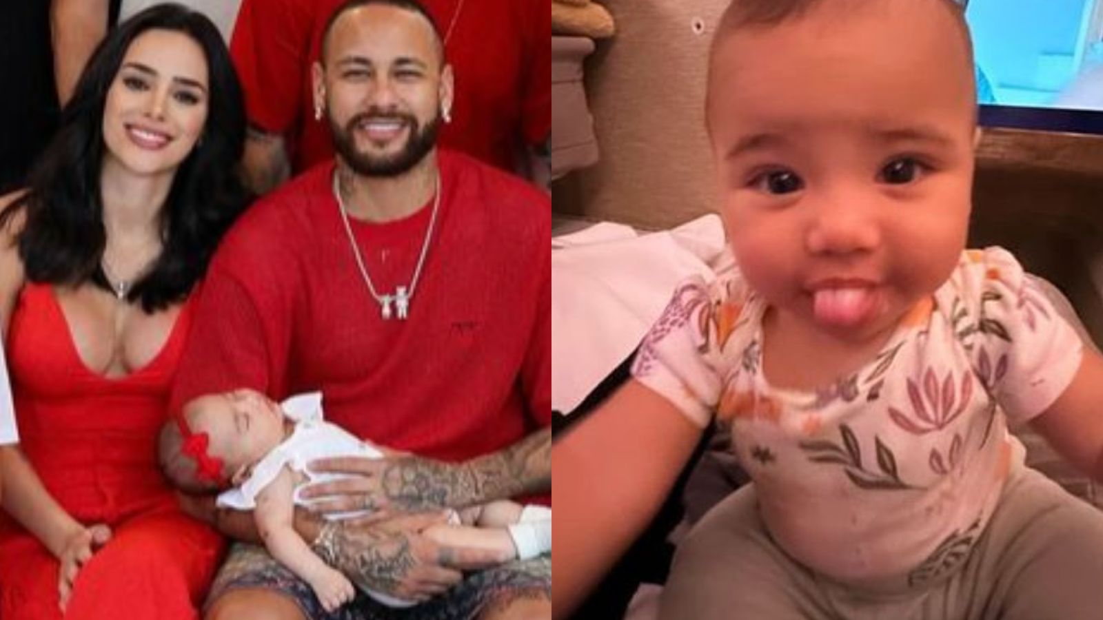Bruna Biancardi viaja à Arábia Saudita acompanhada da filha com Neymar Jr