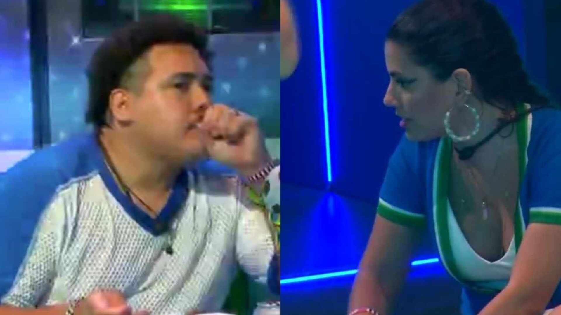 BBB 24: Buda e Fernanda criticam atitude de Bia: ‘Tomando no gargalo’