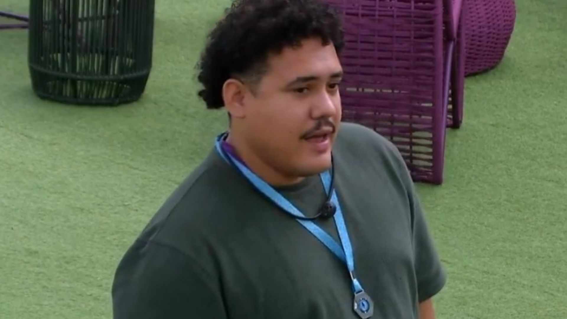 BBB 24: Buda tenta explicar ausência da esposa: ‘Brigou com o Davi’