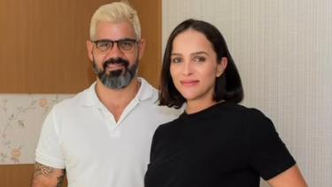 Letícia Cazarré mostra recado deixado pelo marido antes do parto do sexto filho