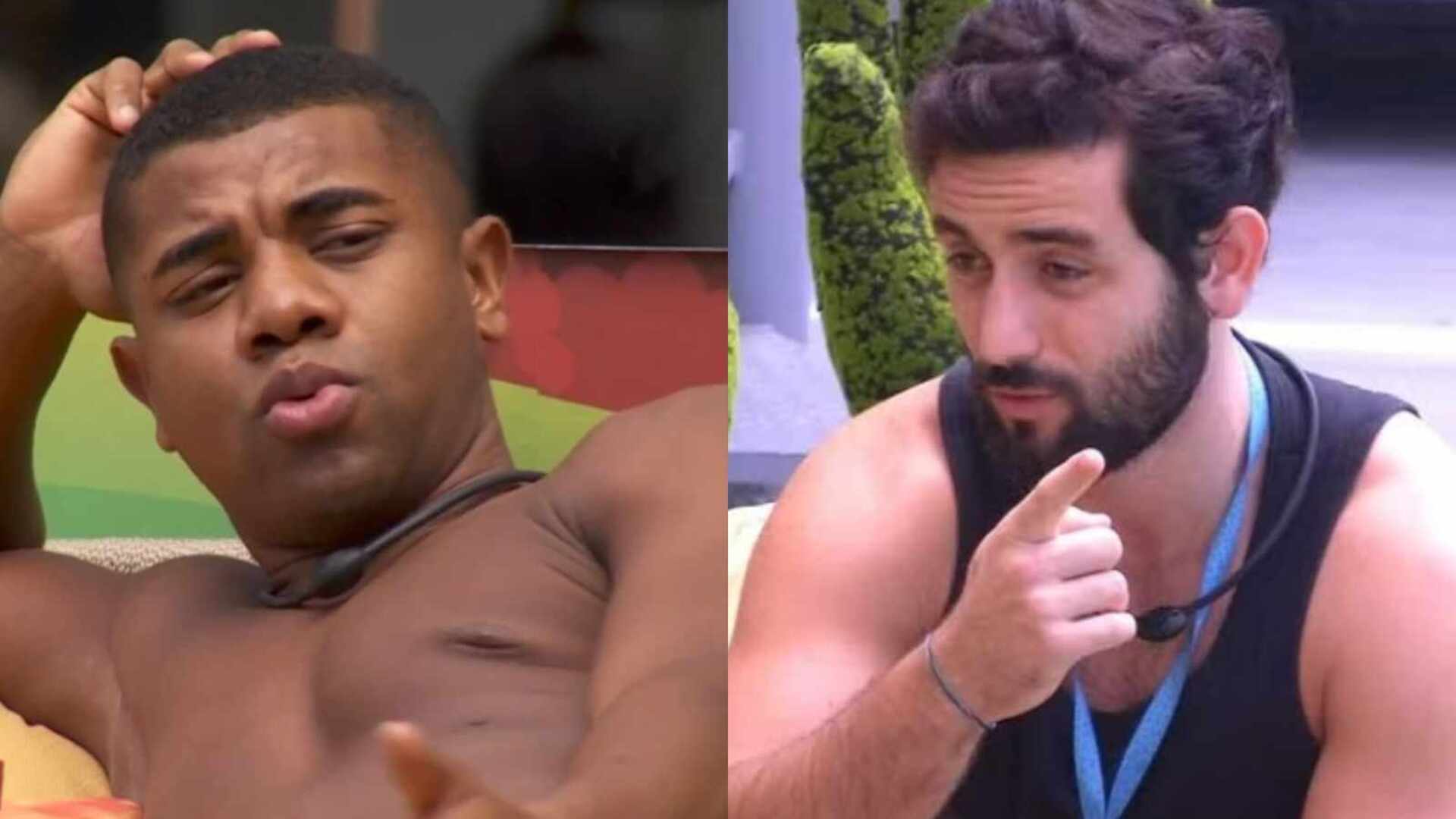 BBB 24: Após discussão, Davi e Matteus tentam se acertar: ‘Um peso’
