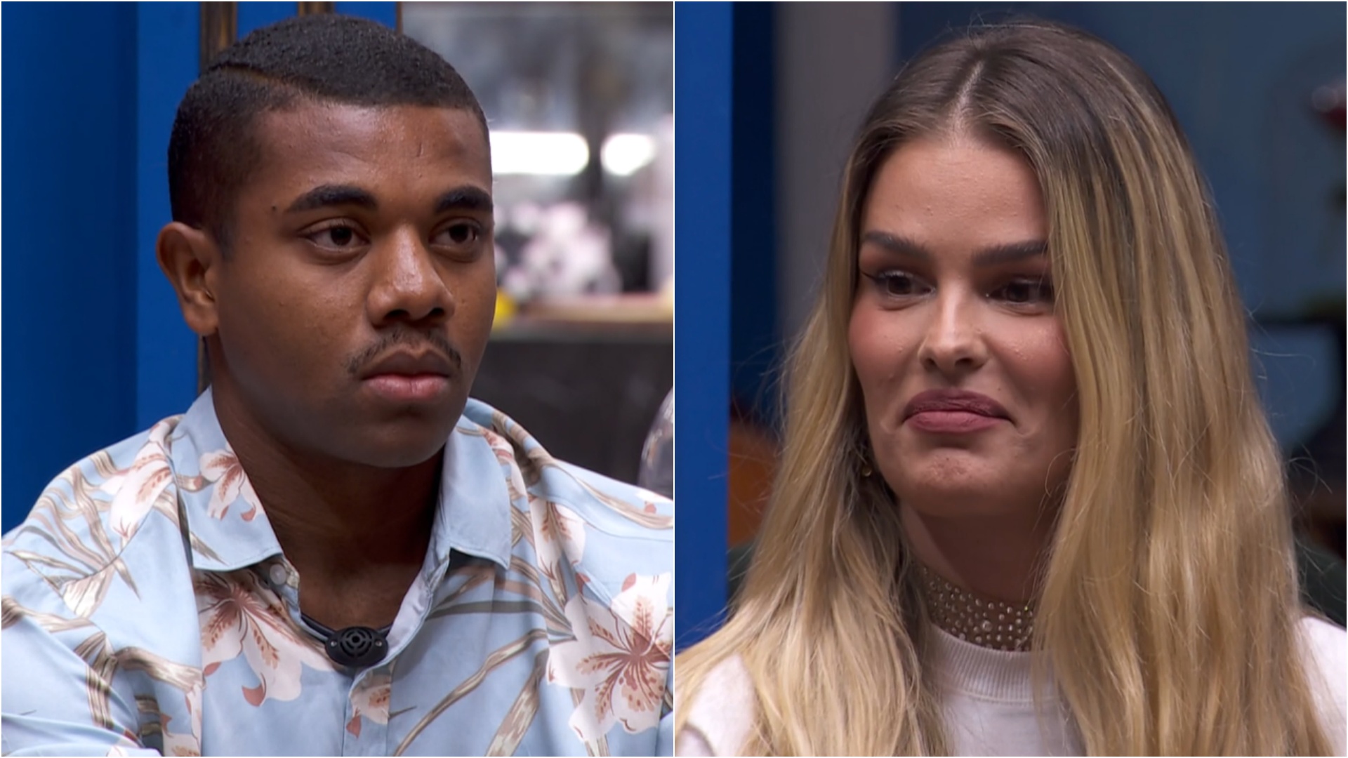 BBB 24: Davi puxa Yasmin para o paredão em Contragolpe e dispara: “Inútil”