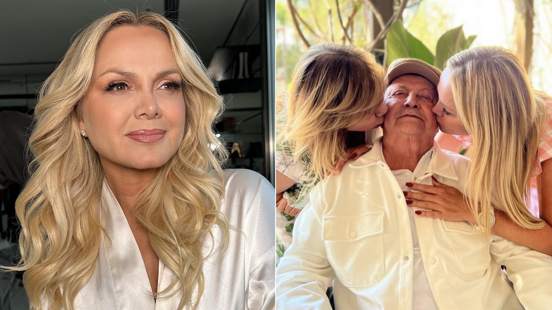 Eliana fala sobre a morte do pai: ‘O senhor estava cansado’